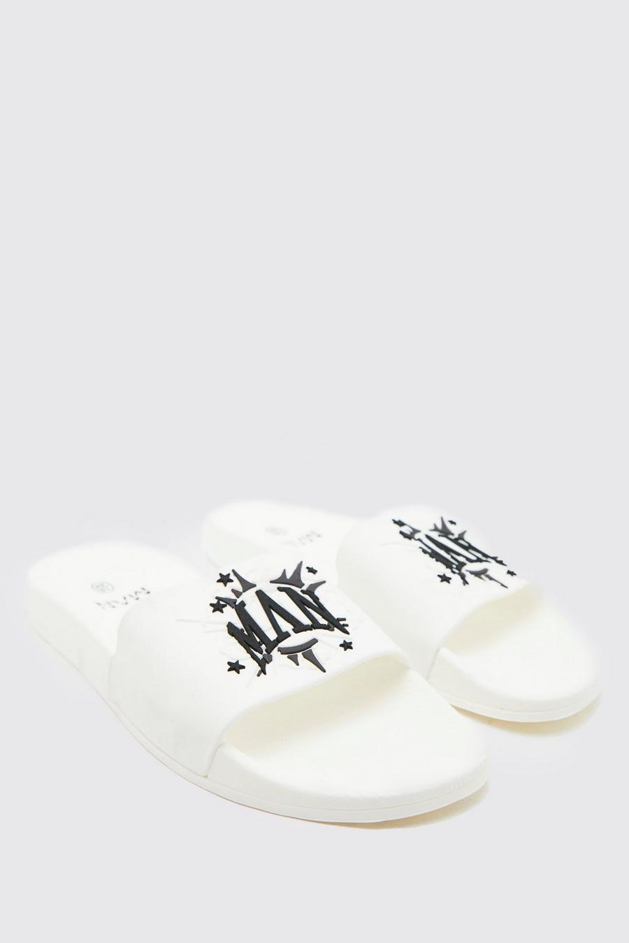 White Man Explosion Slippers image number 1