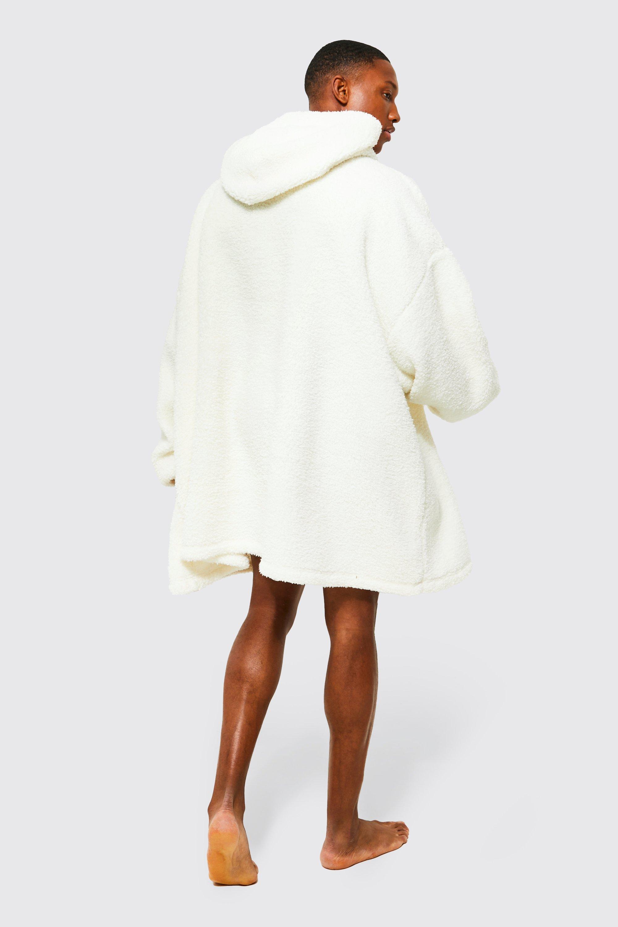 Boohoo best sale borg hoodie