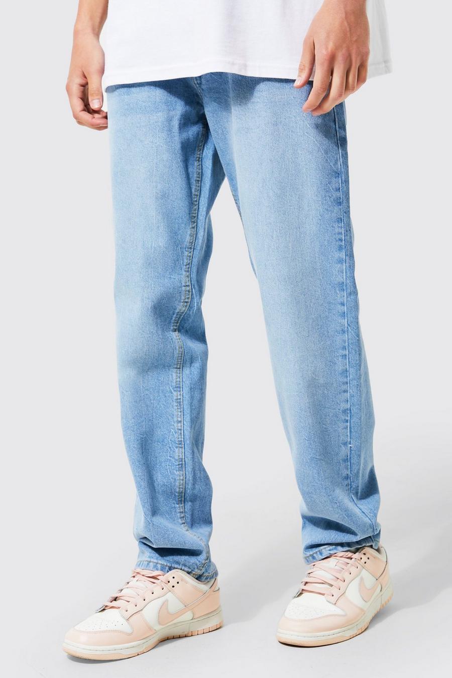 Jeans in taglio rilassato, Light blue image number 1