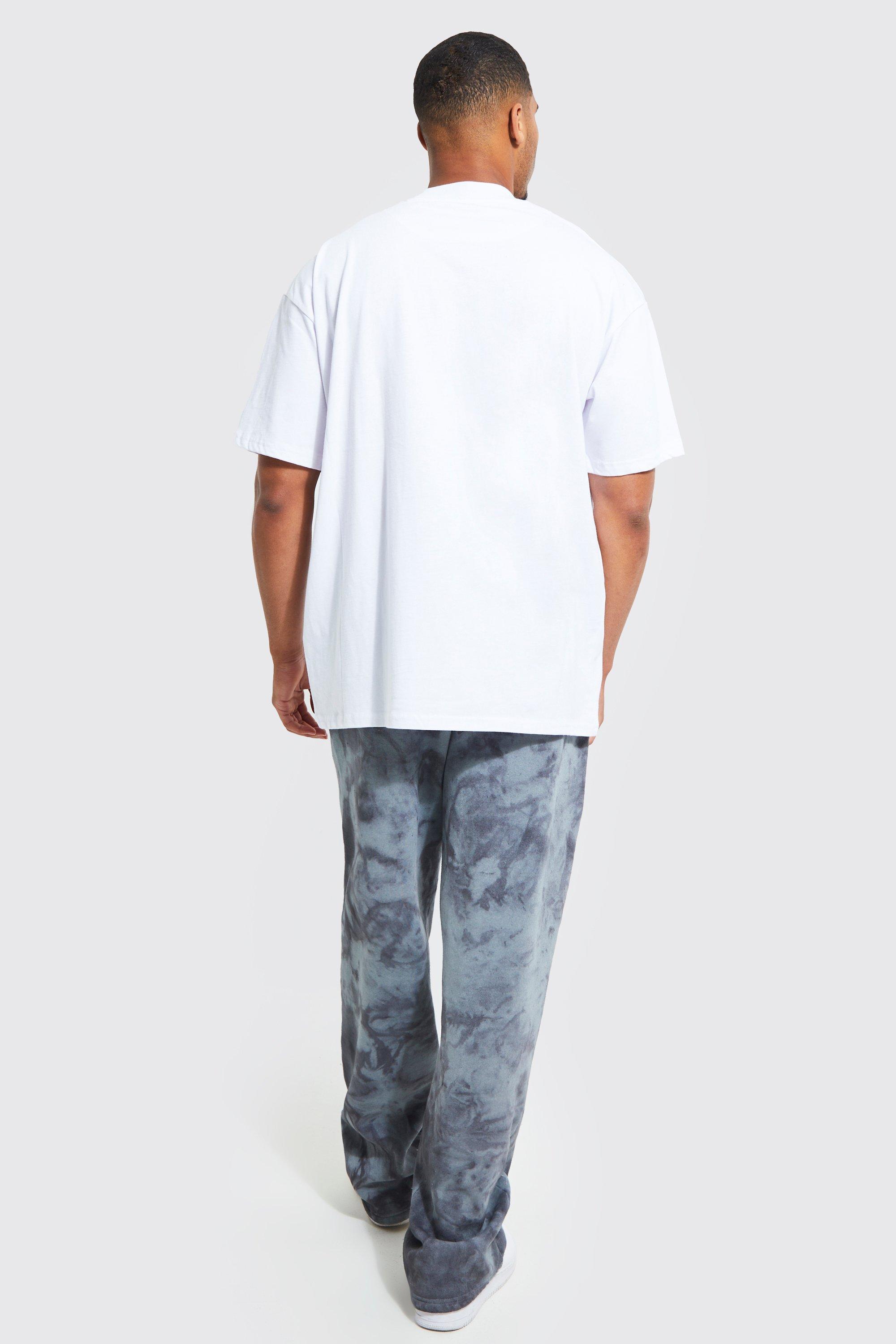 Tall Jogging droit tie dye boohoo FR