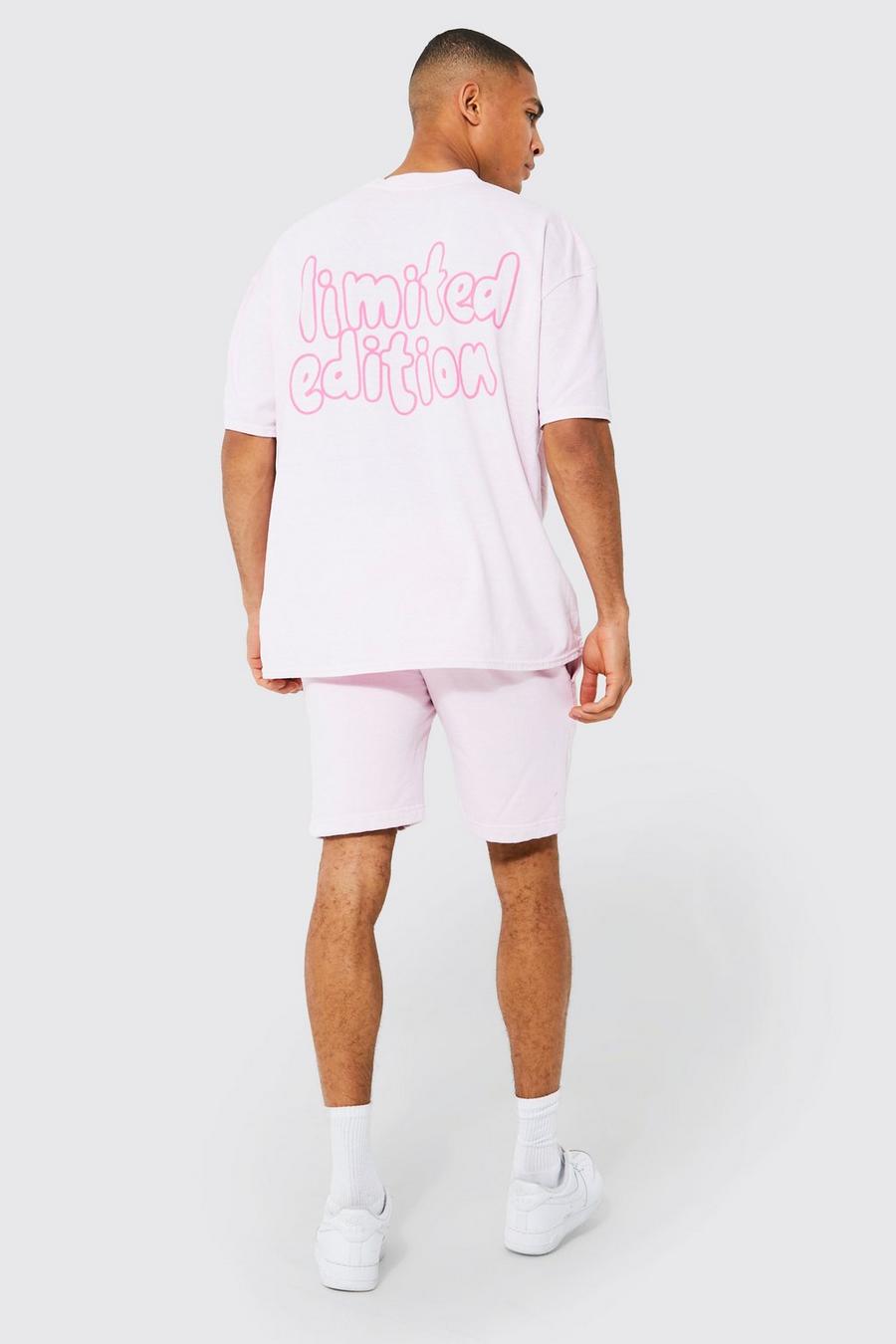 Light pink Limited Oversize set med shorts image number 1
