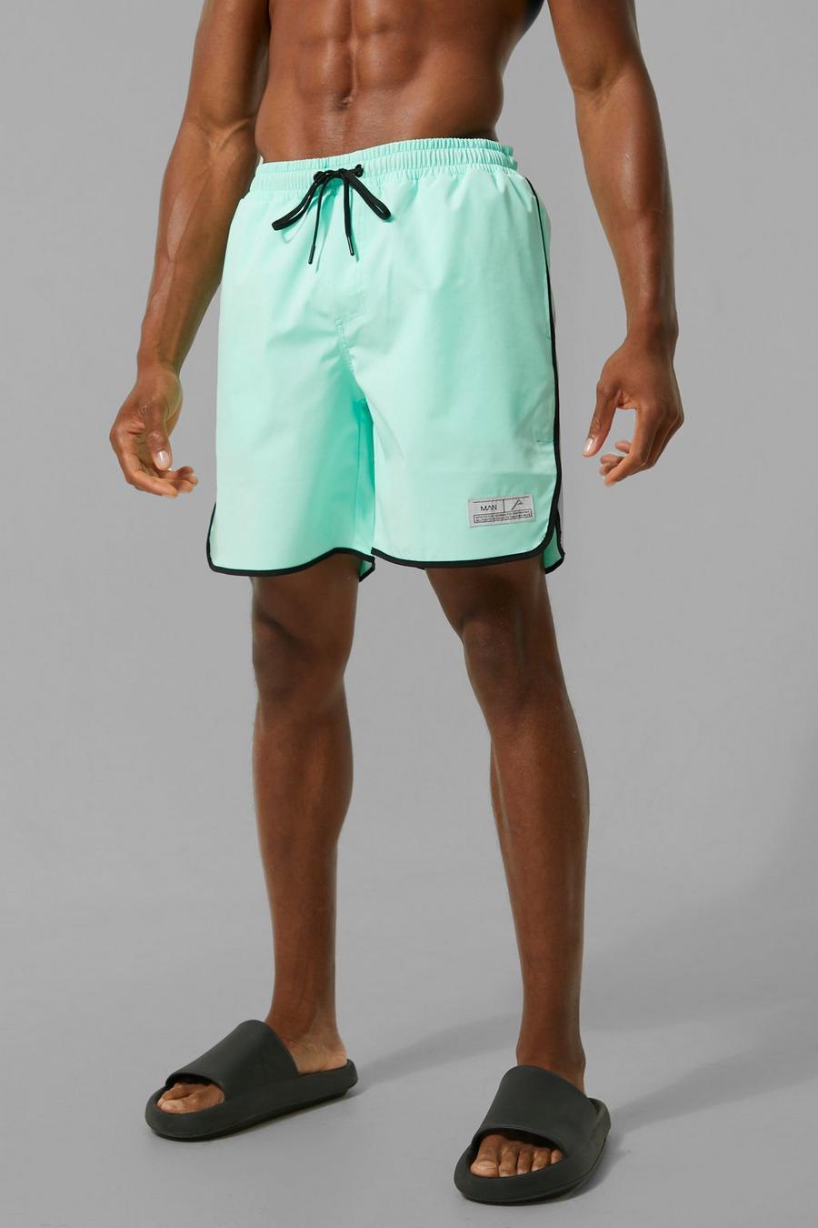 Mint Man Active Competition Surf Shorts image number 1