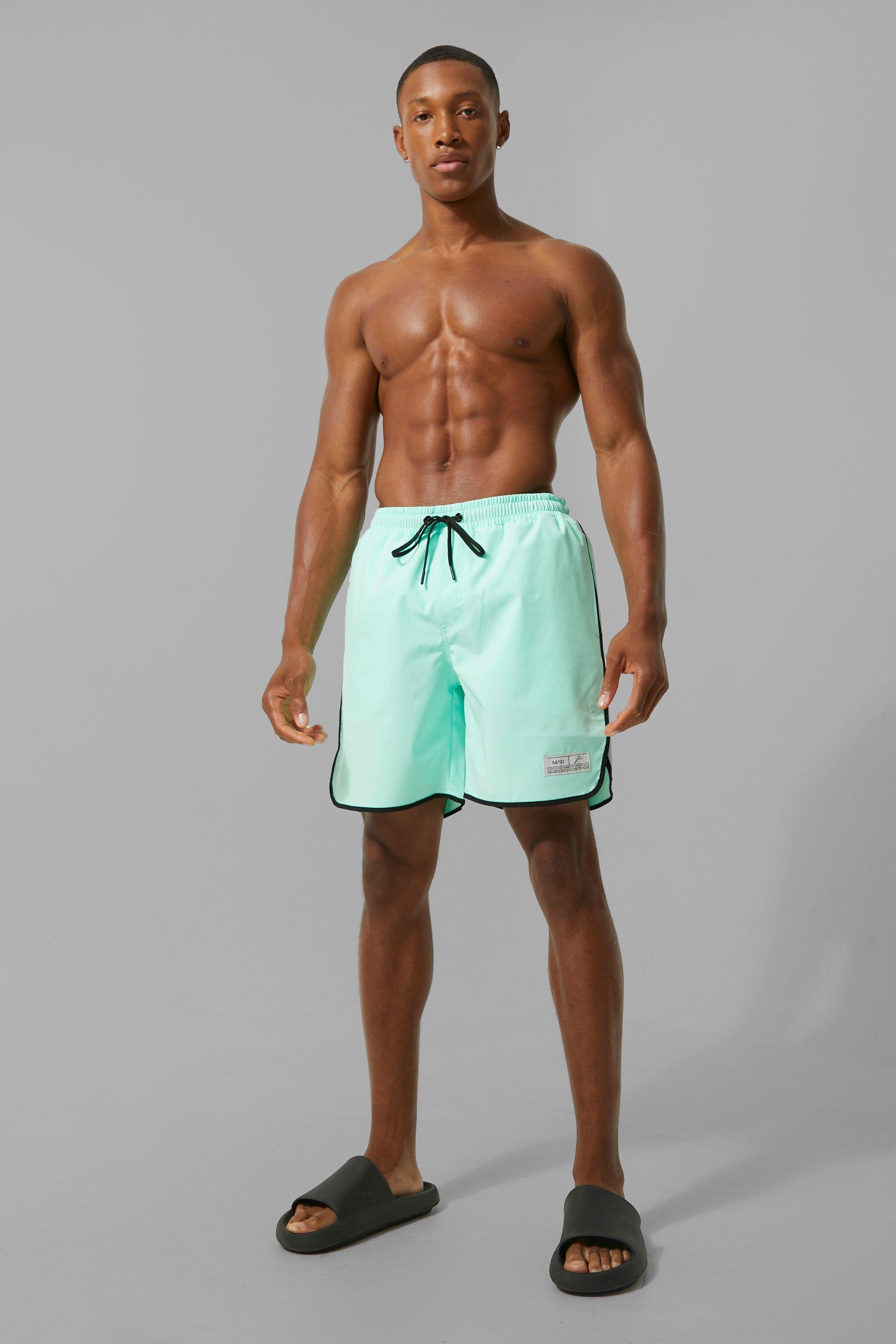 Boohoo man swimming shorts best sale