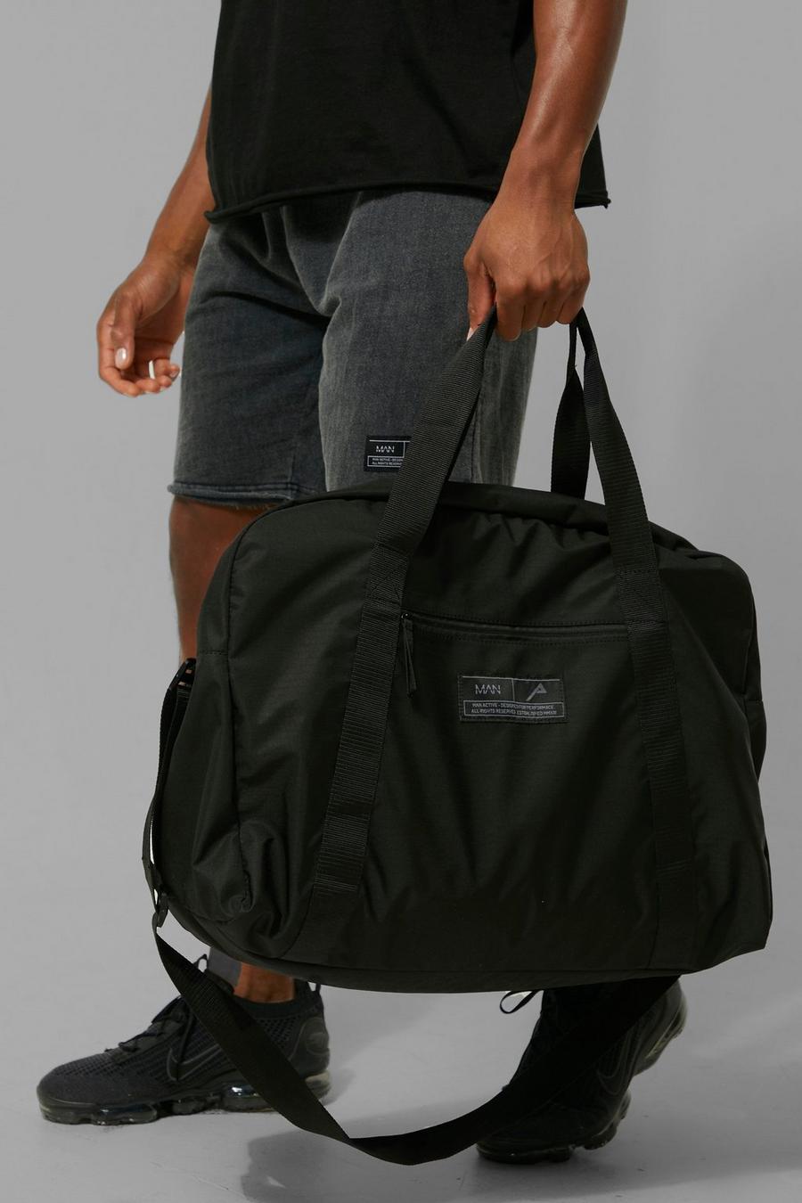 Black Man Active Ripstop Gym Holdall