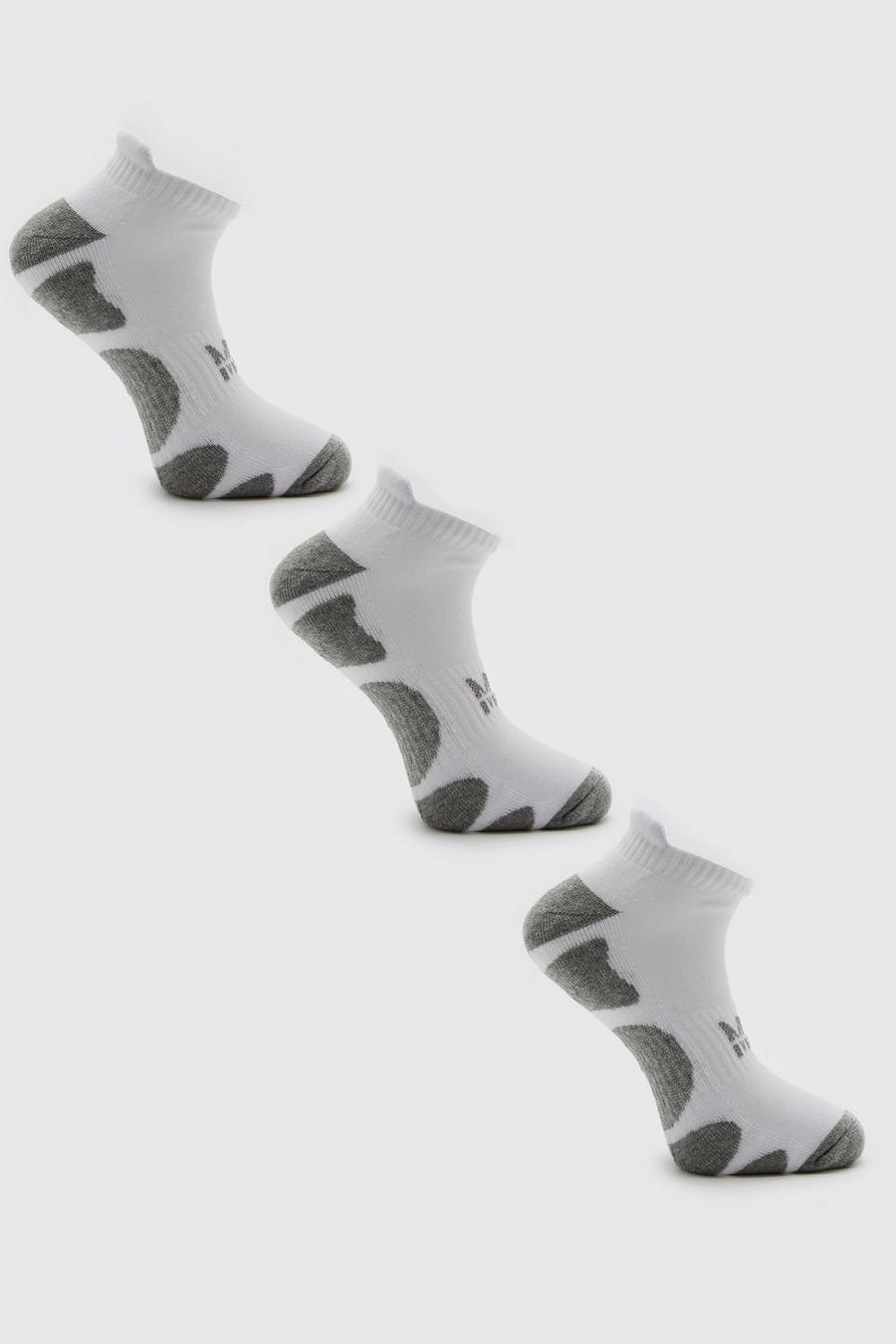 Pack de 3 pares de calcetines acolchados MAN Active, White image number 1