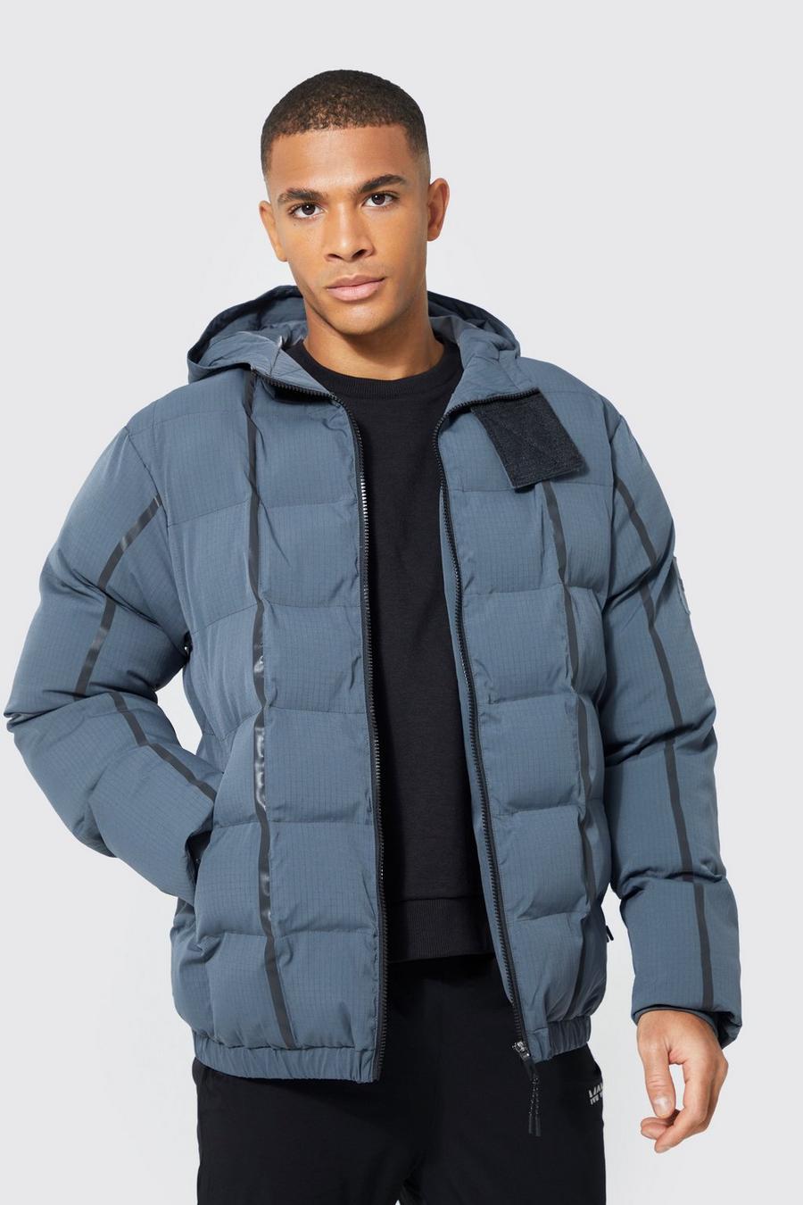 Grey Man Active Heat Seal Technical Puffer Jacket image number 1