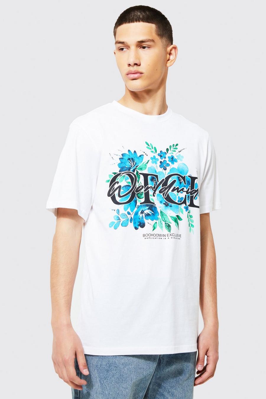 Florales Official T-Shirt, White image number 1