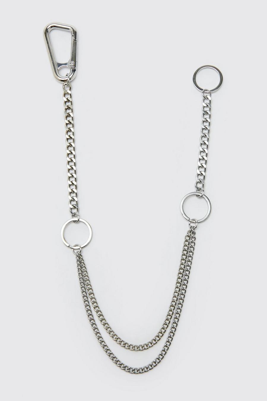 Silver Jeans Chain  image number 1