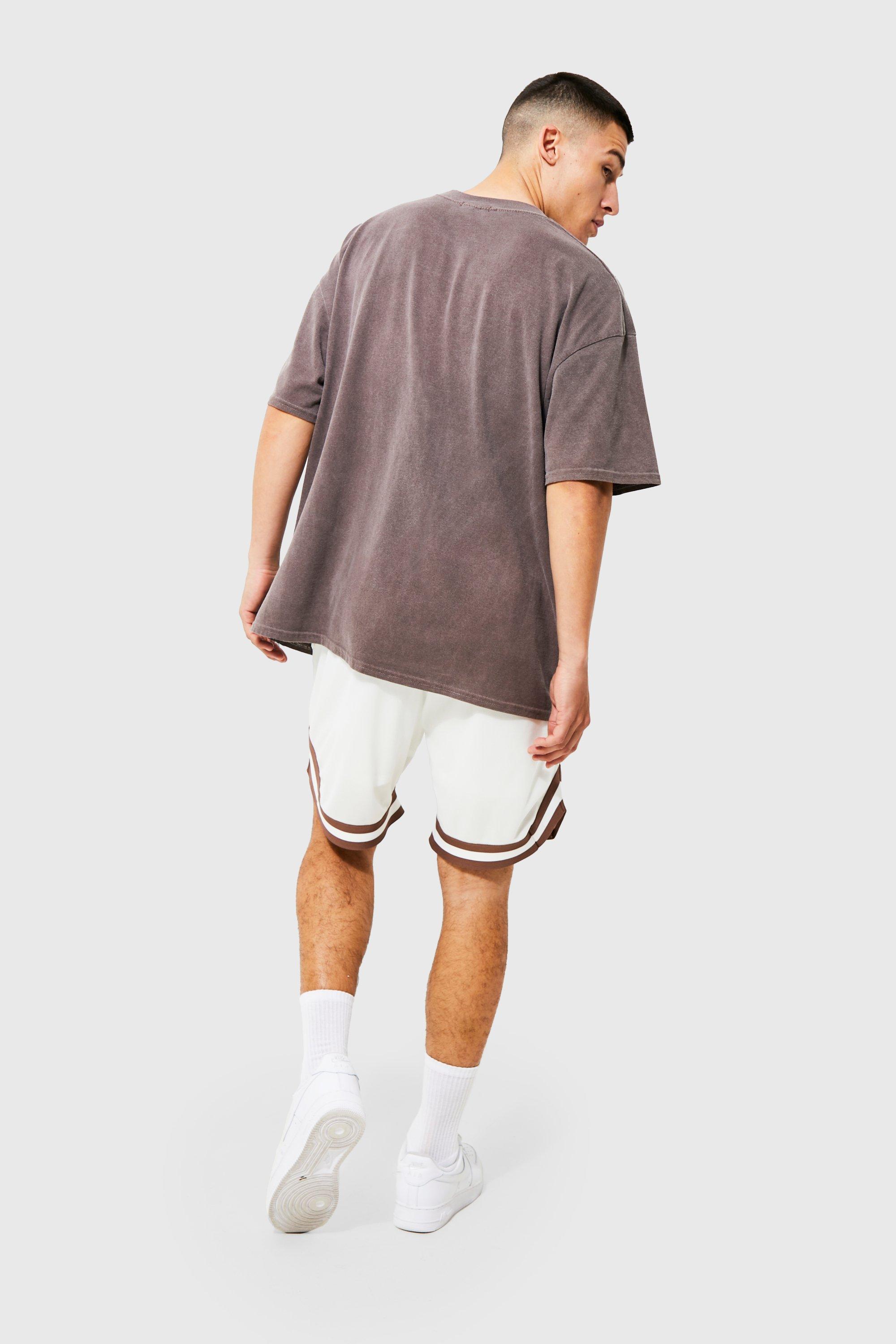 Oversized Overdye Lmtd T-shirt And Short Set