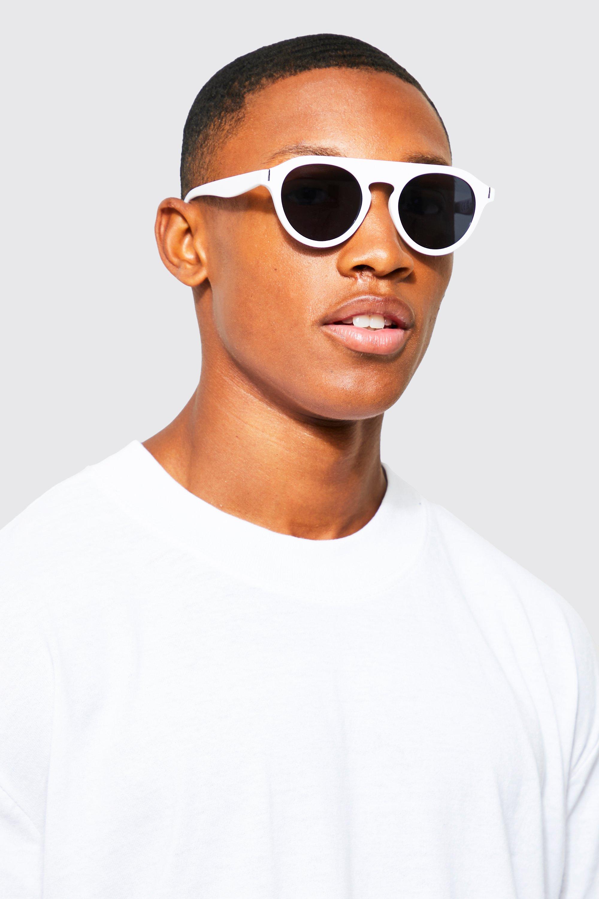 Round hotsell flat sunglasses