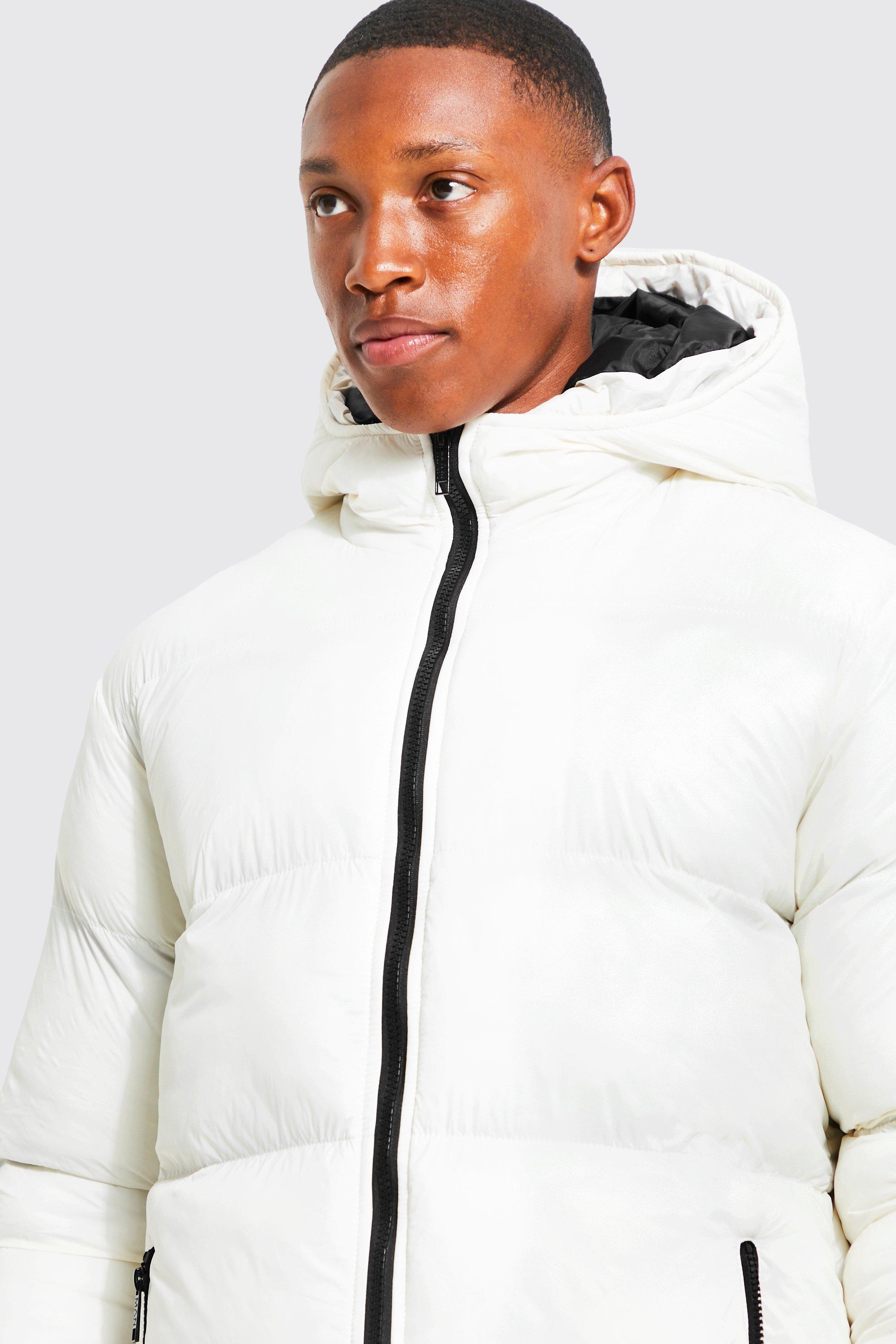 Branded puffer outlet coat