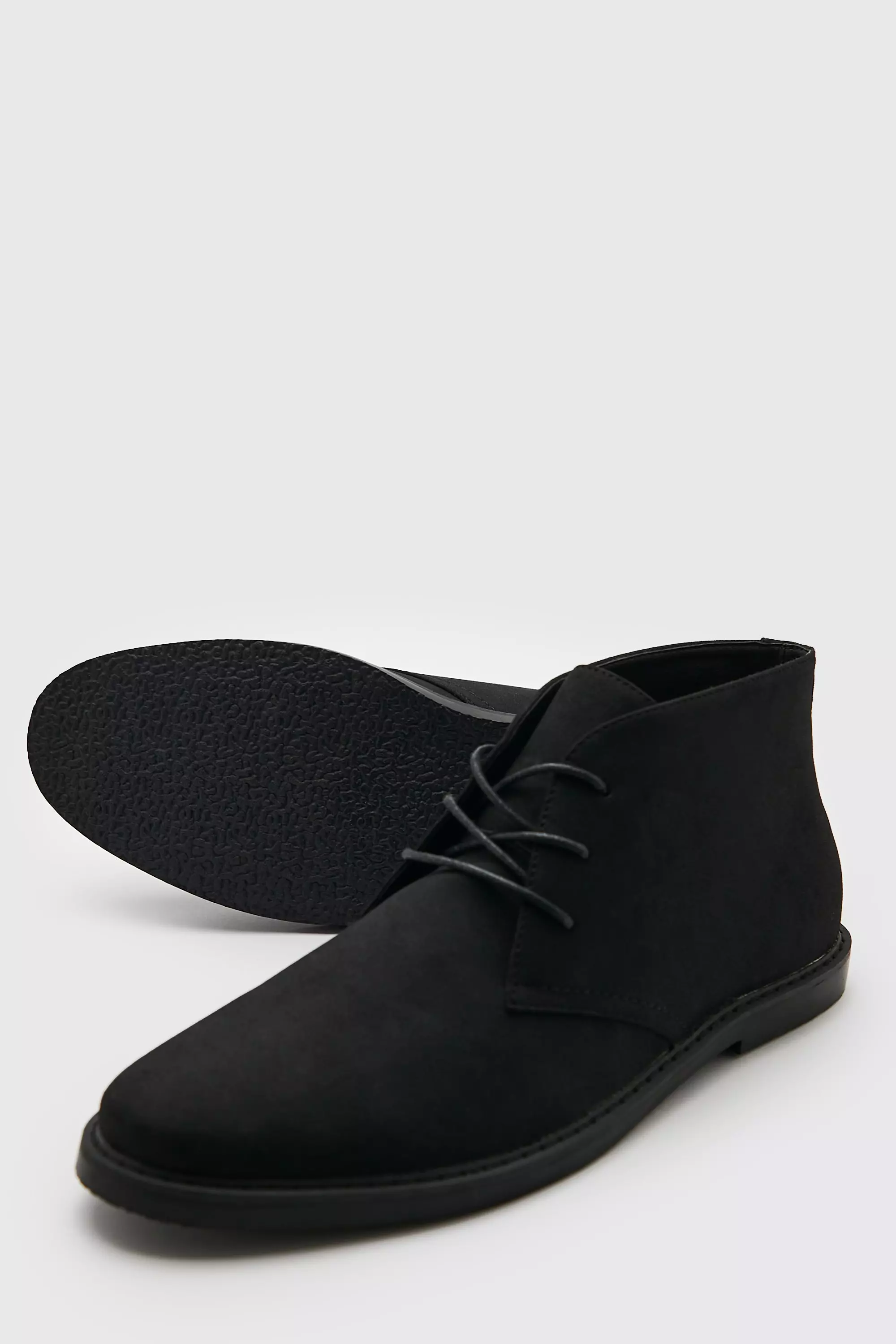 Mens black suede desert sale boots