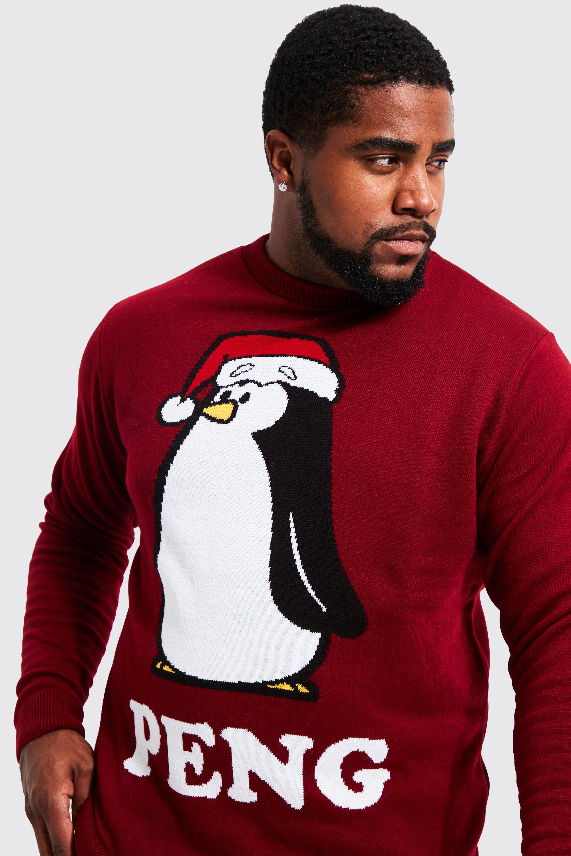 Wine christmas clearance jumper