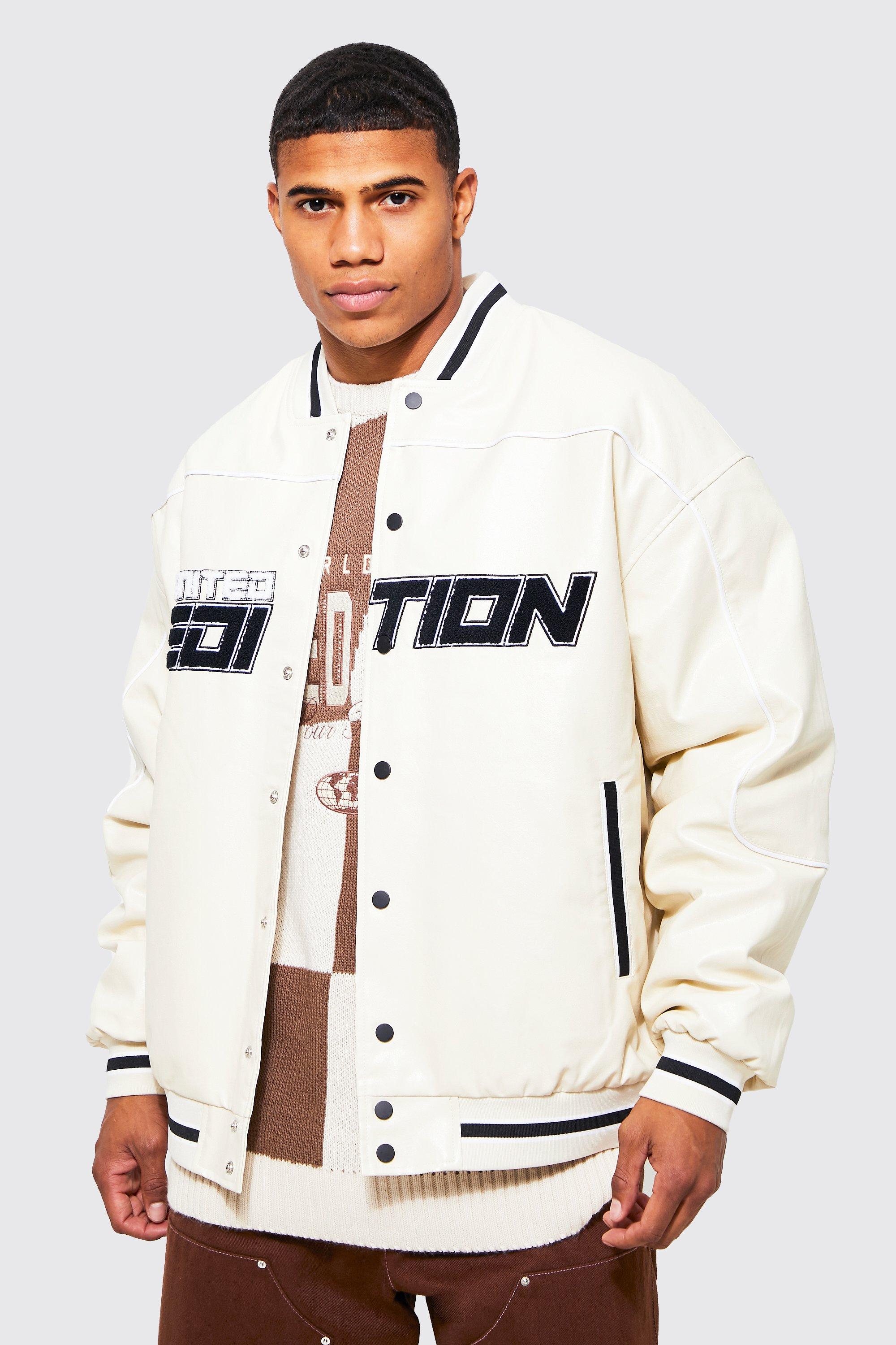 boohoo limited edition varsity jacket