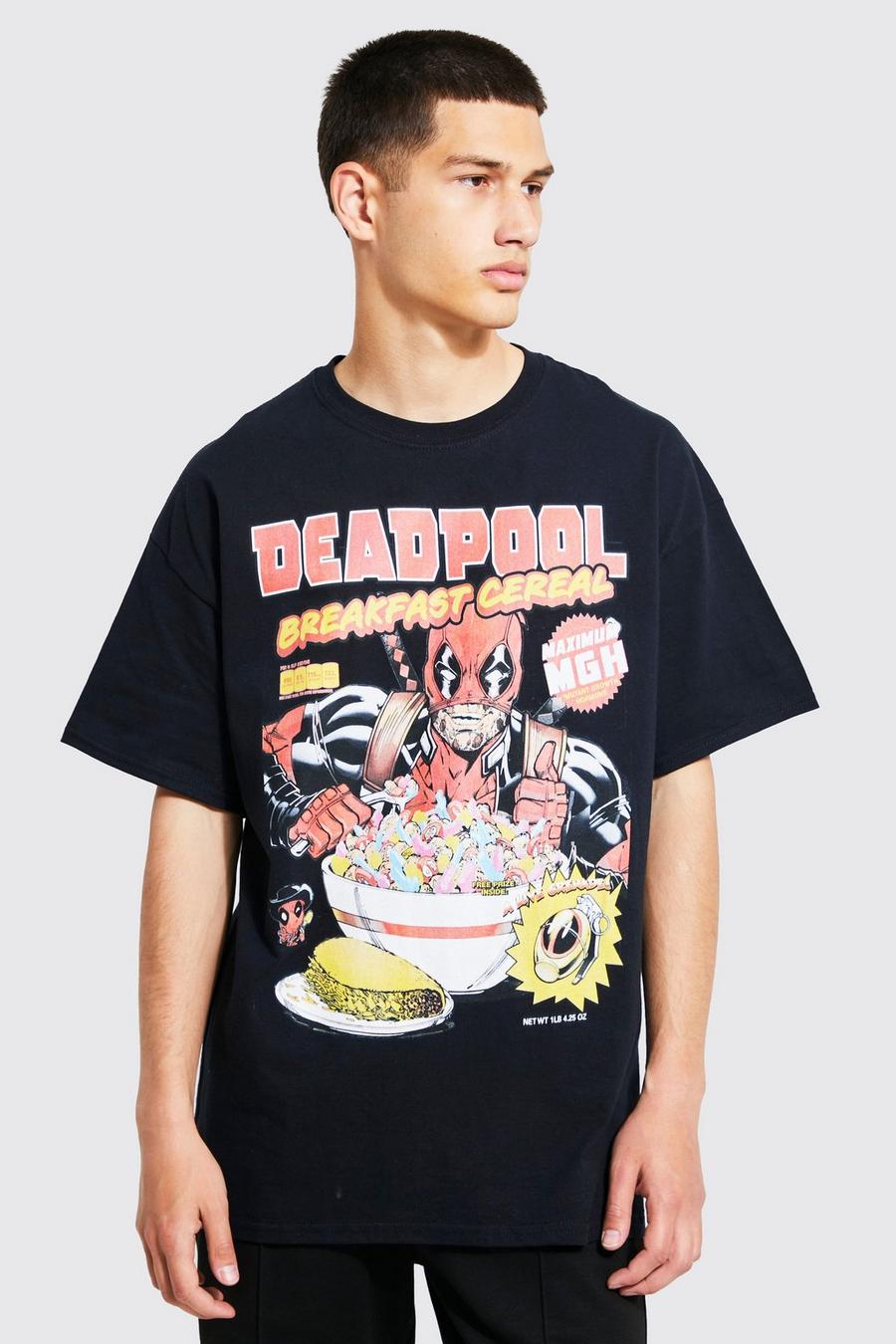Black Deadpool Oversize t-shirt image number 1