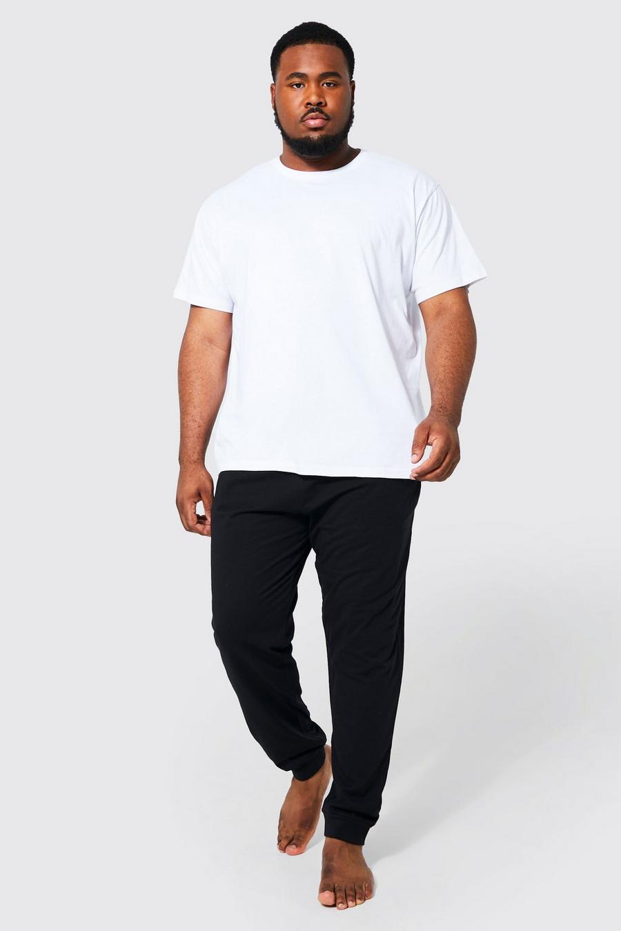 Black Plus Core Man Dash Loungewear Jogger image number 1