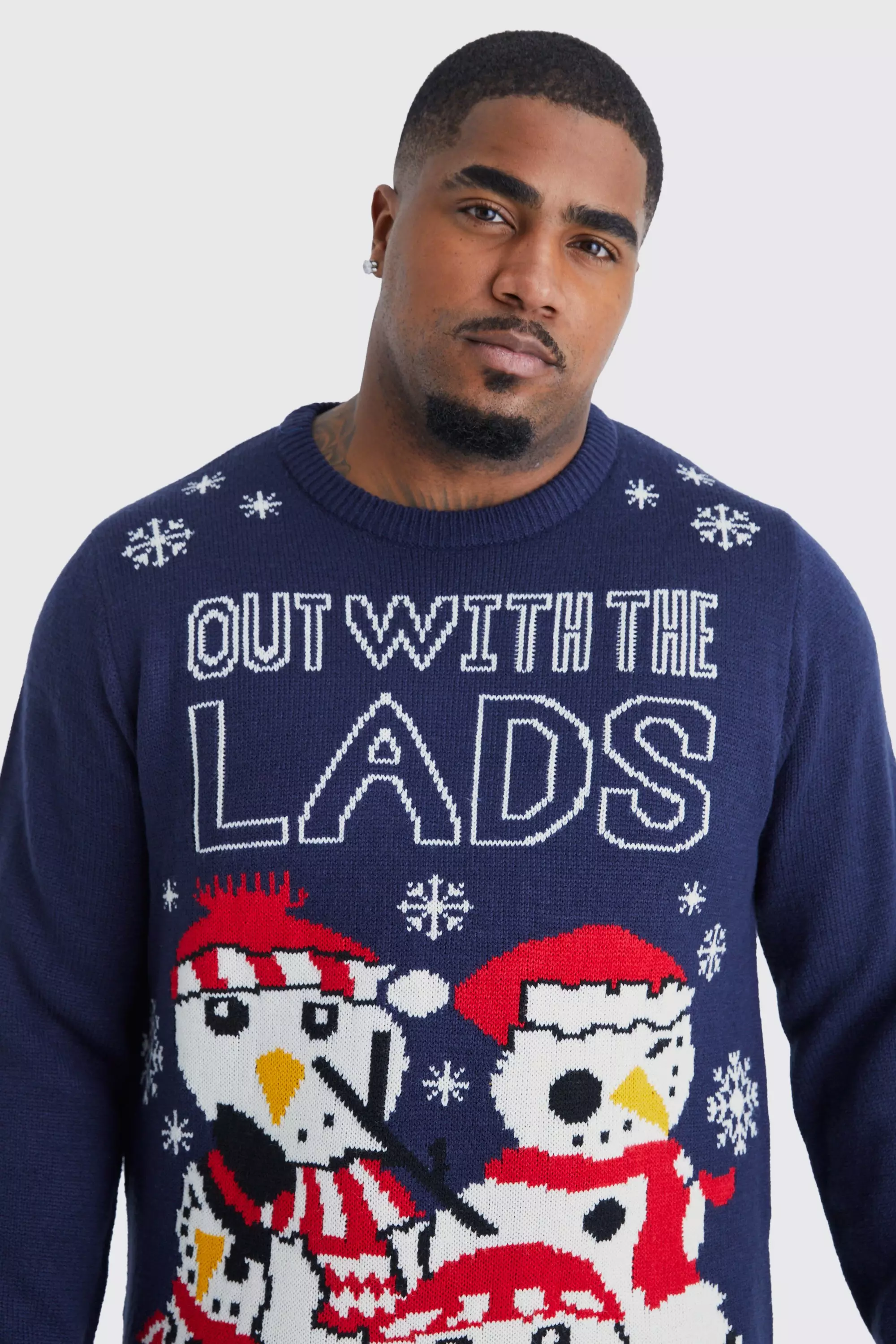 Out with the on sale lads christmas jumper