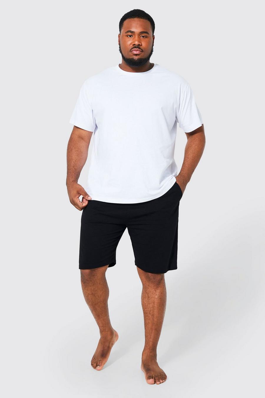 Black Plus Man Dash Loungewear Short image number 1
