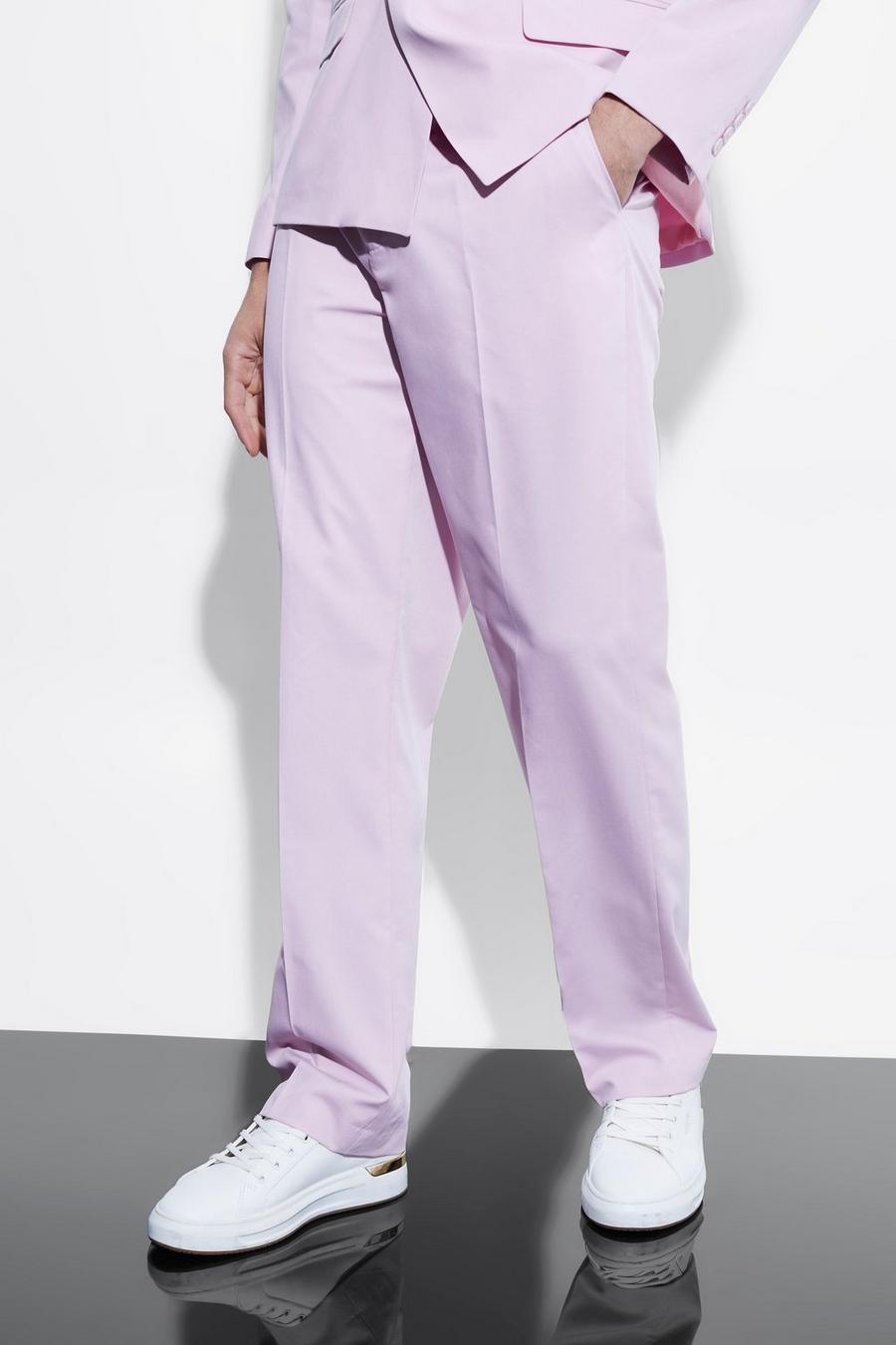 Light pink Relaxed Suit Trouser image number 1