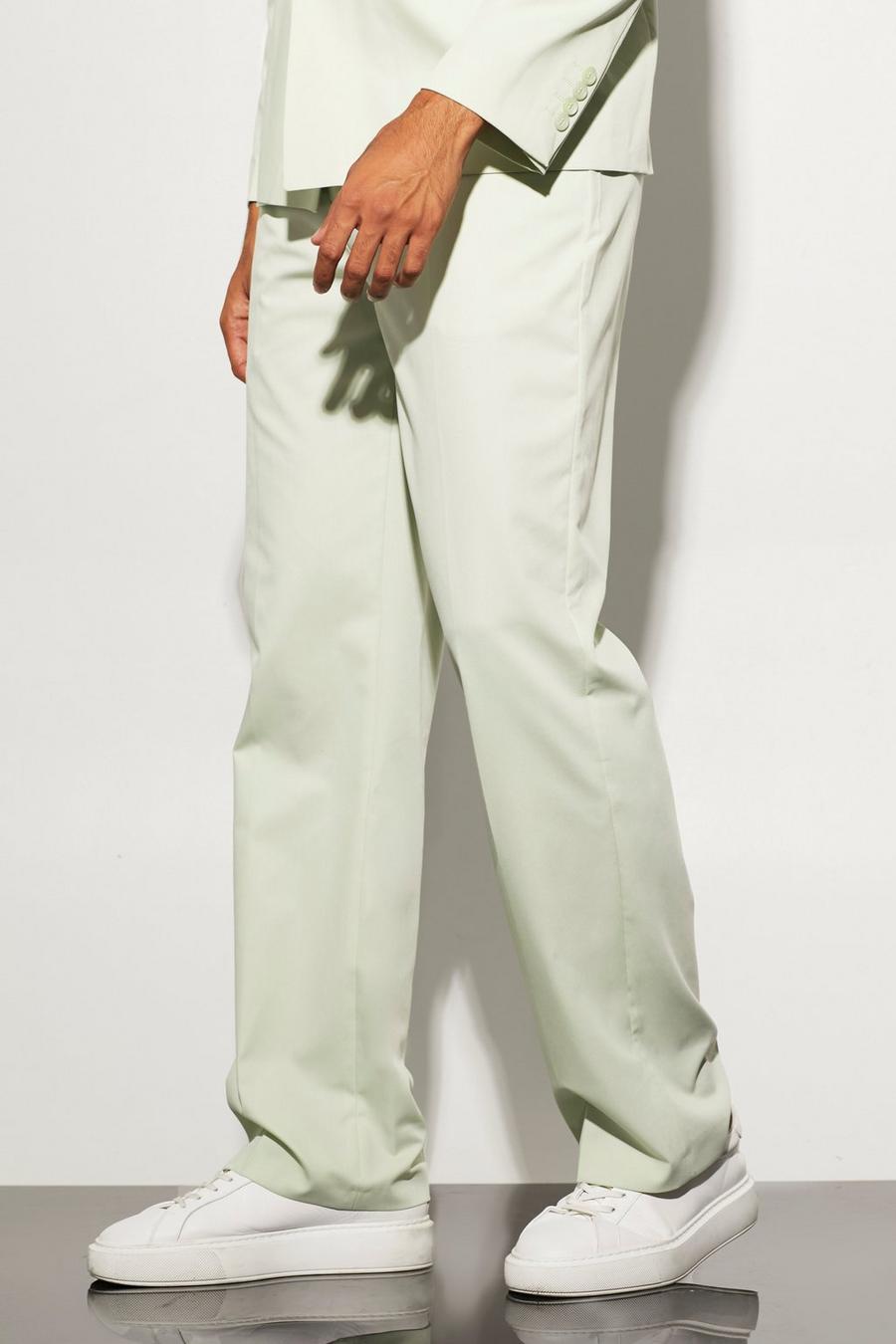 Light green Relaxed Suit Trouser image number 1
