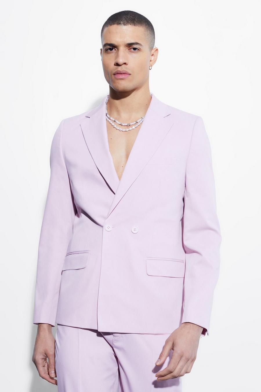Light pink Relaxed Suit Jacket image number 1
