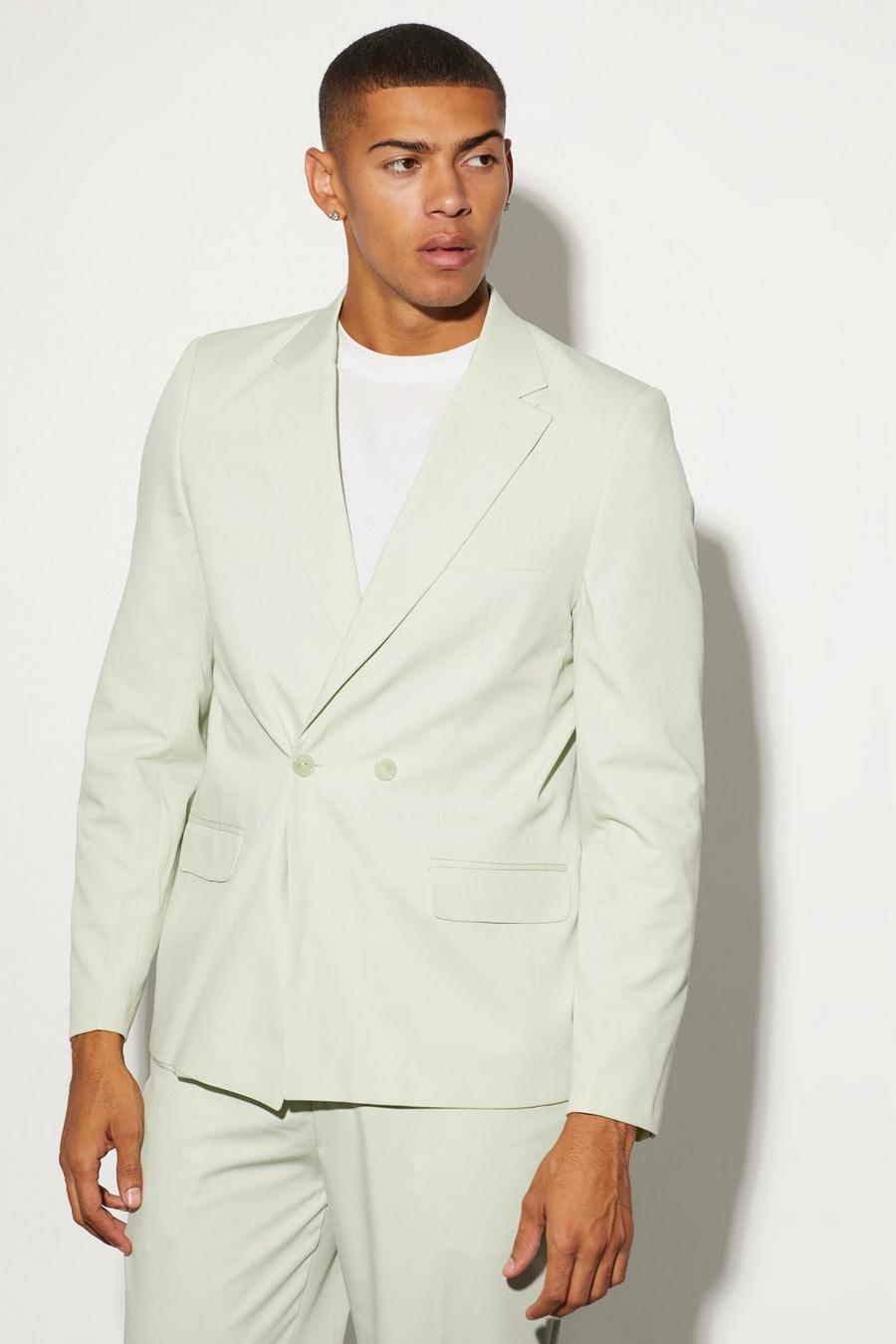 Light green Relaxed Suit Jacket image number 1