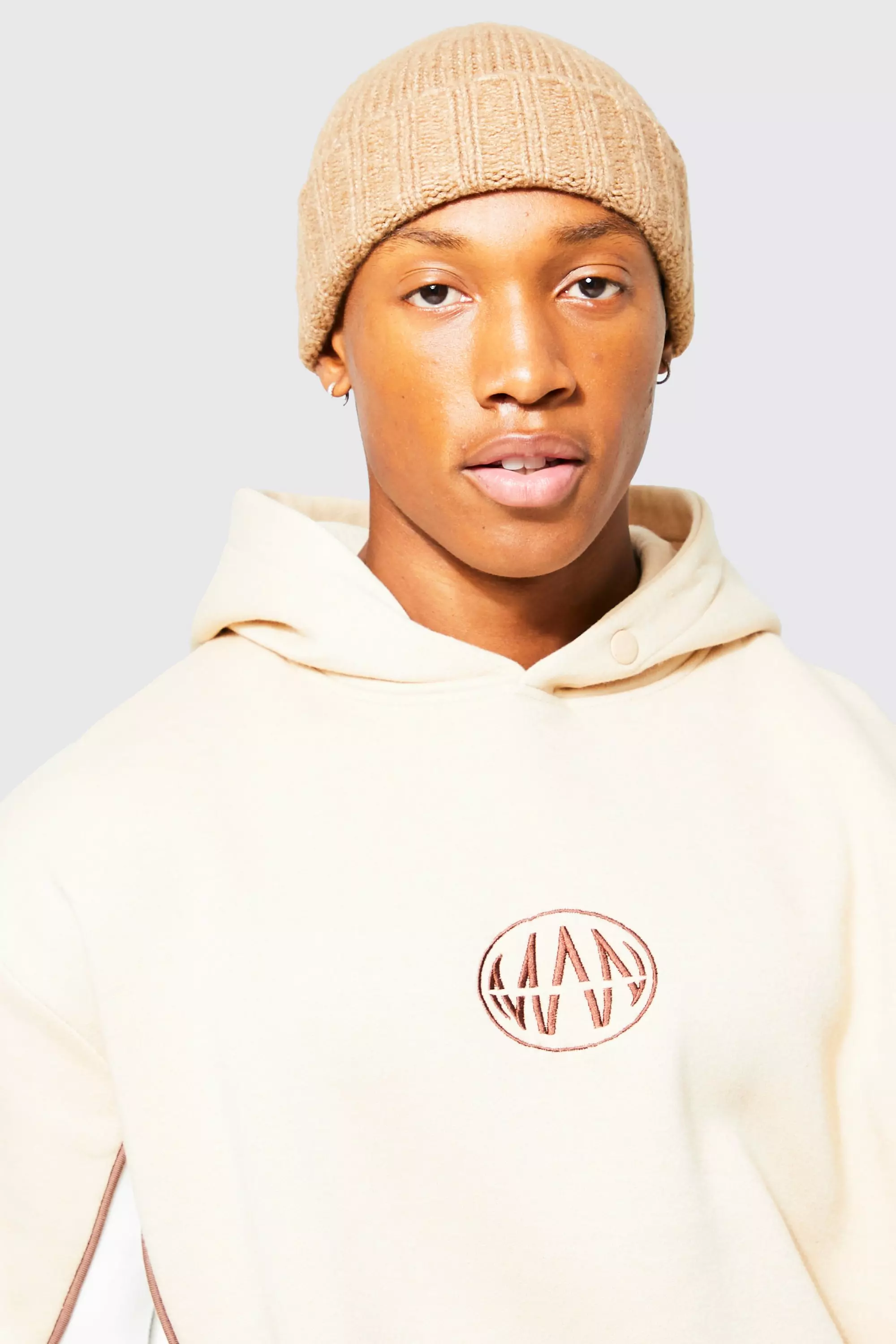 Stone Boucle Micro Beanie alternative image