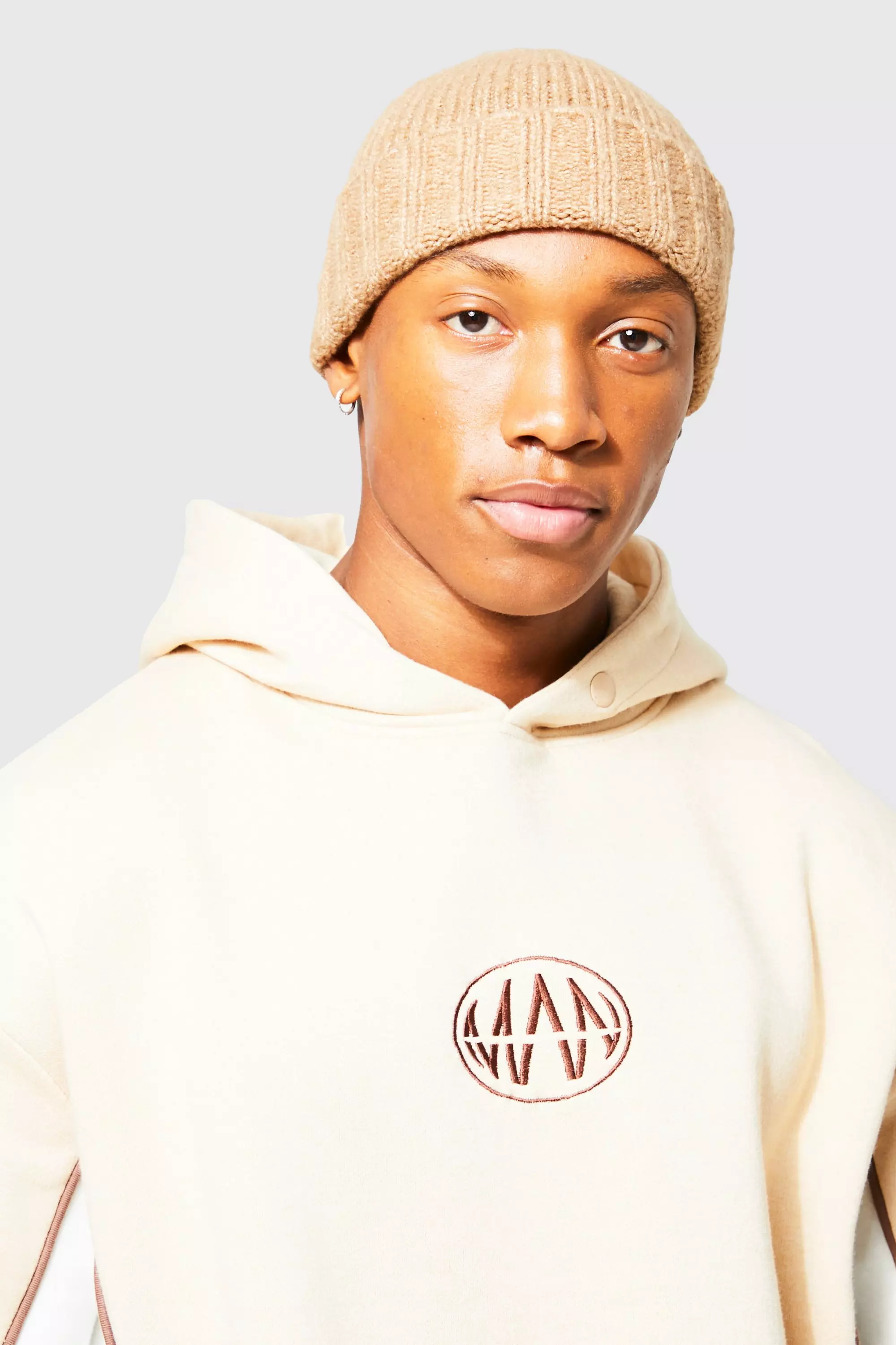 Stone Boucle Micro Beanie alternative image