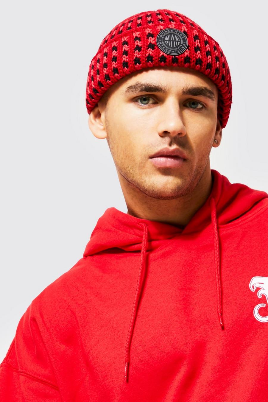 Worldwide Micro Beanie, Red image number 1