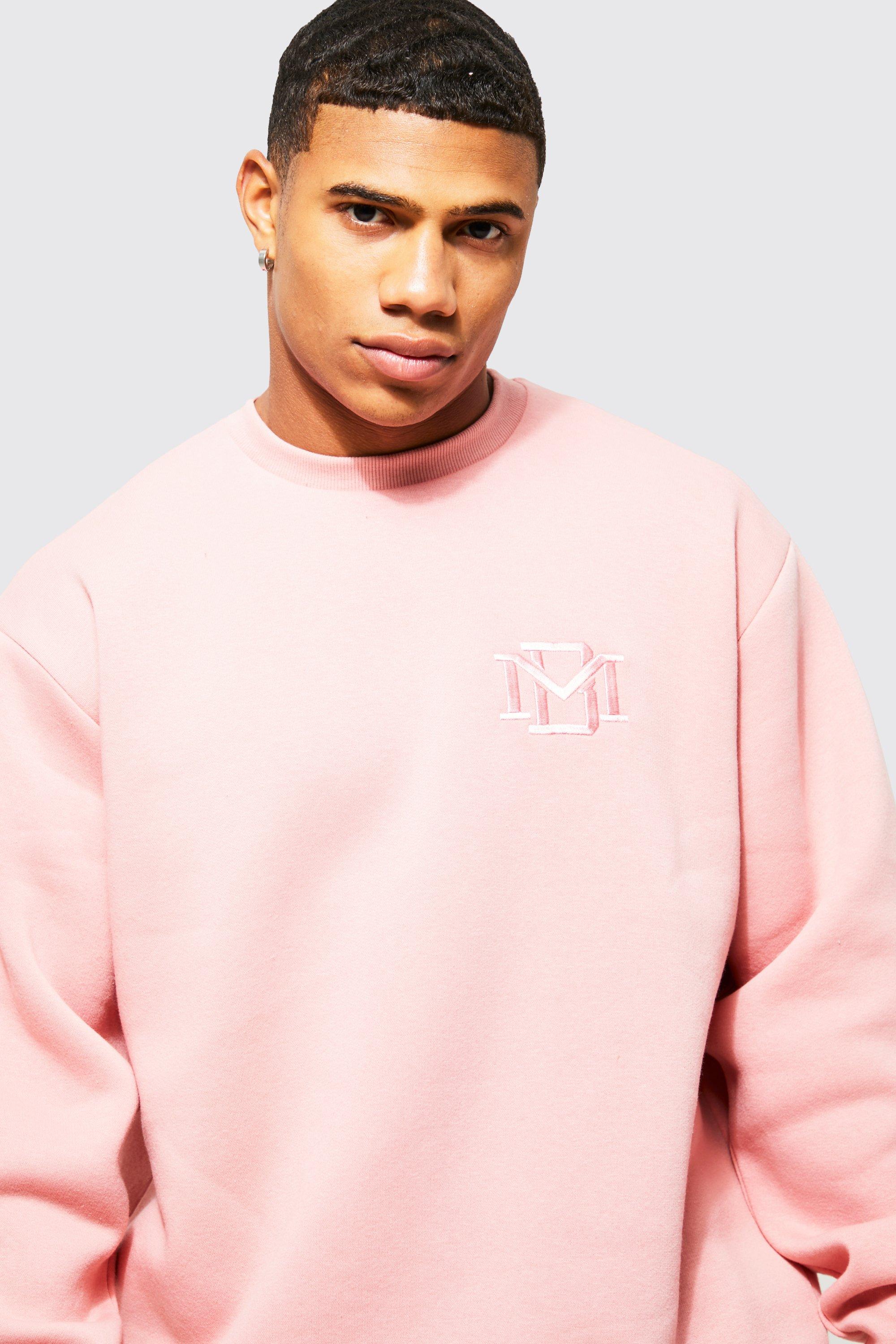 Pink hot sale jumper male