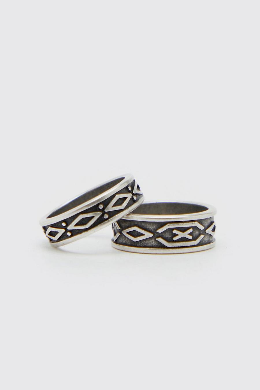 Silver 2 Pack Ring  image number 1