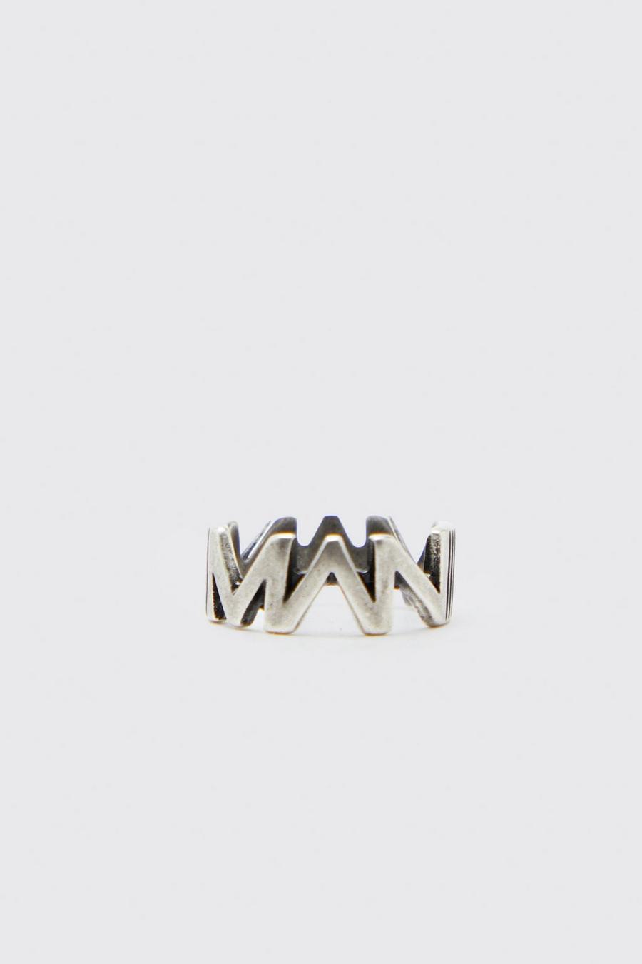 Silver Man Ring image number 1