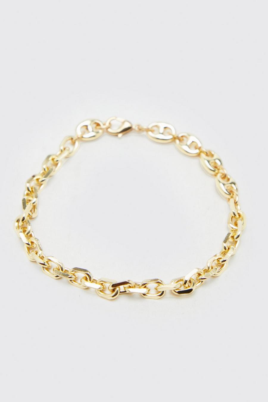 Gold Armband med kedjelänkar image number 1