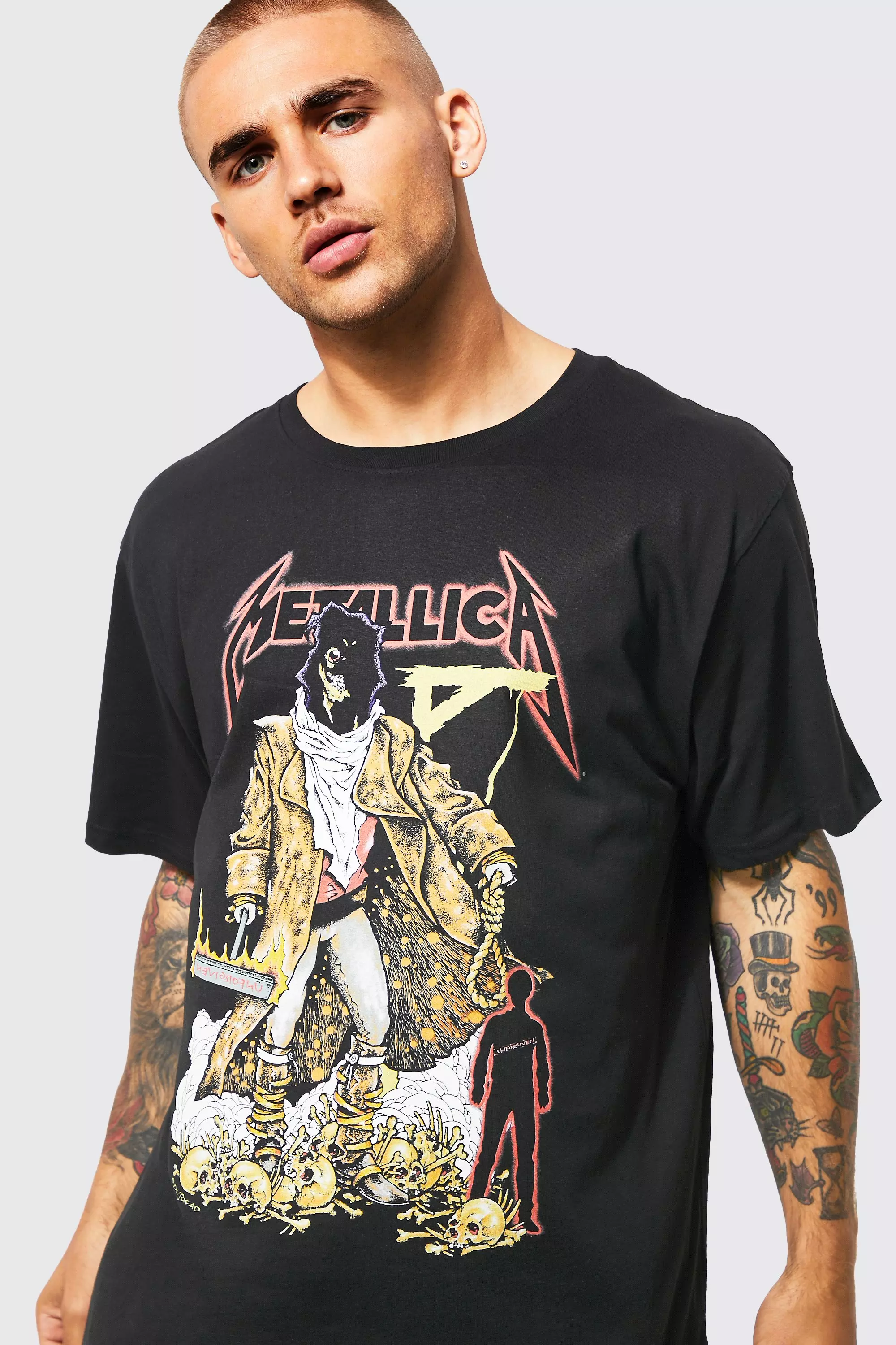 Big and cheap tall metallica shirts