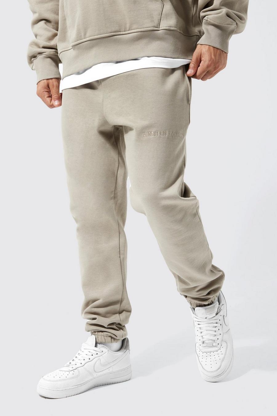 Taupe Regular Heavyweight Limited Jogger image number 1