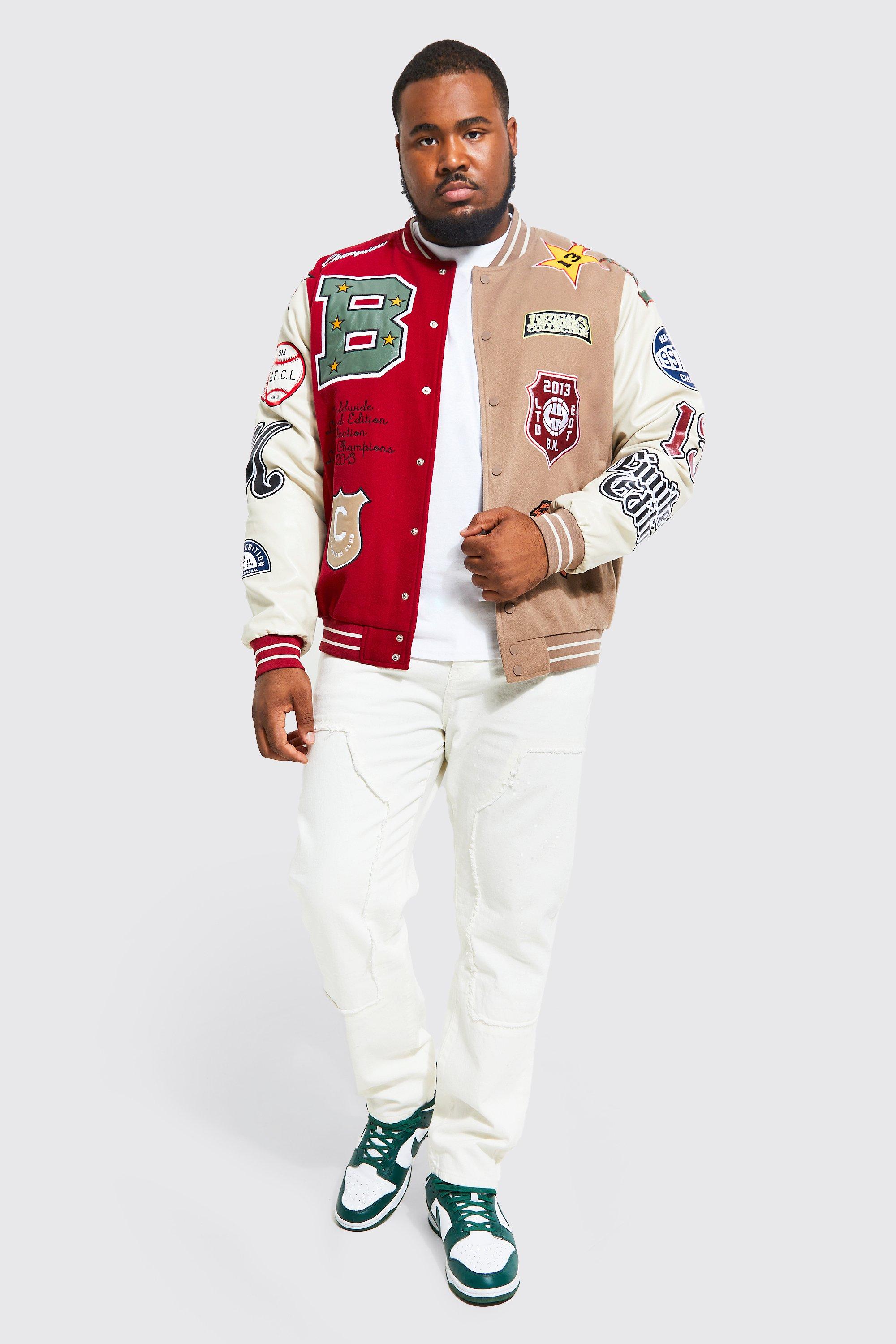 Men's LV Varsity Jacket 🎈🎁 - Shop the Pin in 2023