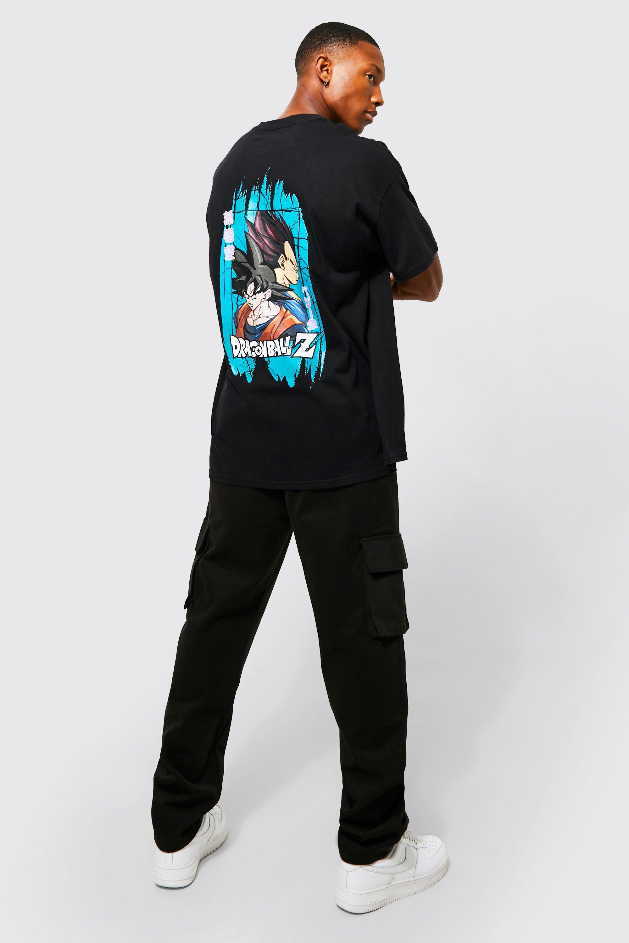 T-shirt oversize à imprimé Dragon Ball Z
