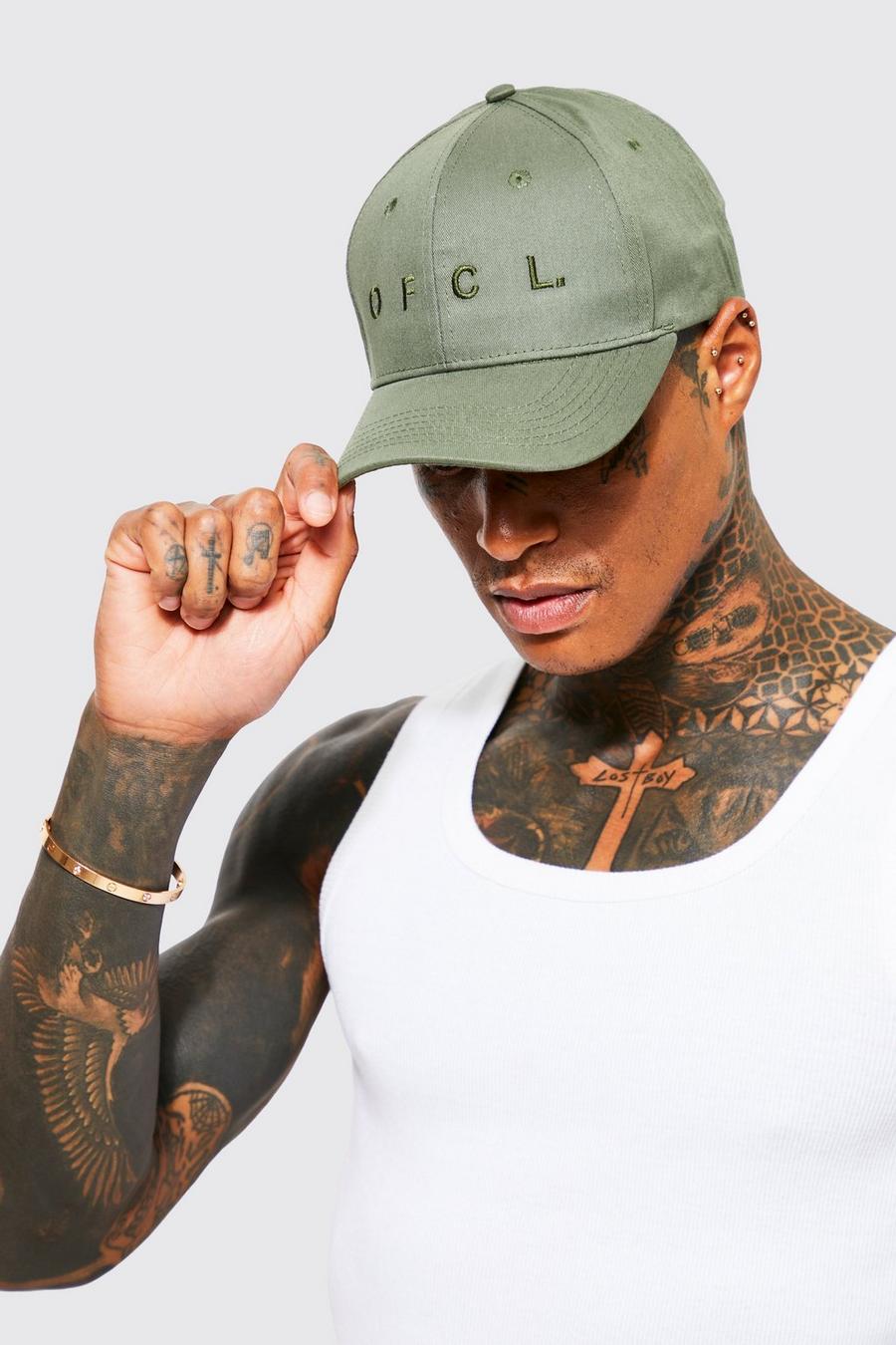 Khaki Ofcl Embroidered Cap image number 1