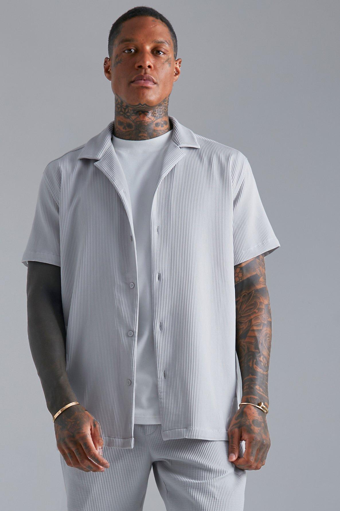 Camicia 2025 oversize uomo