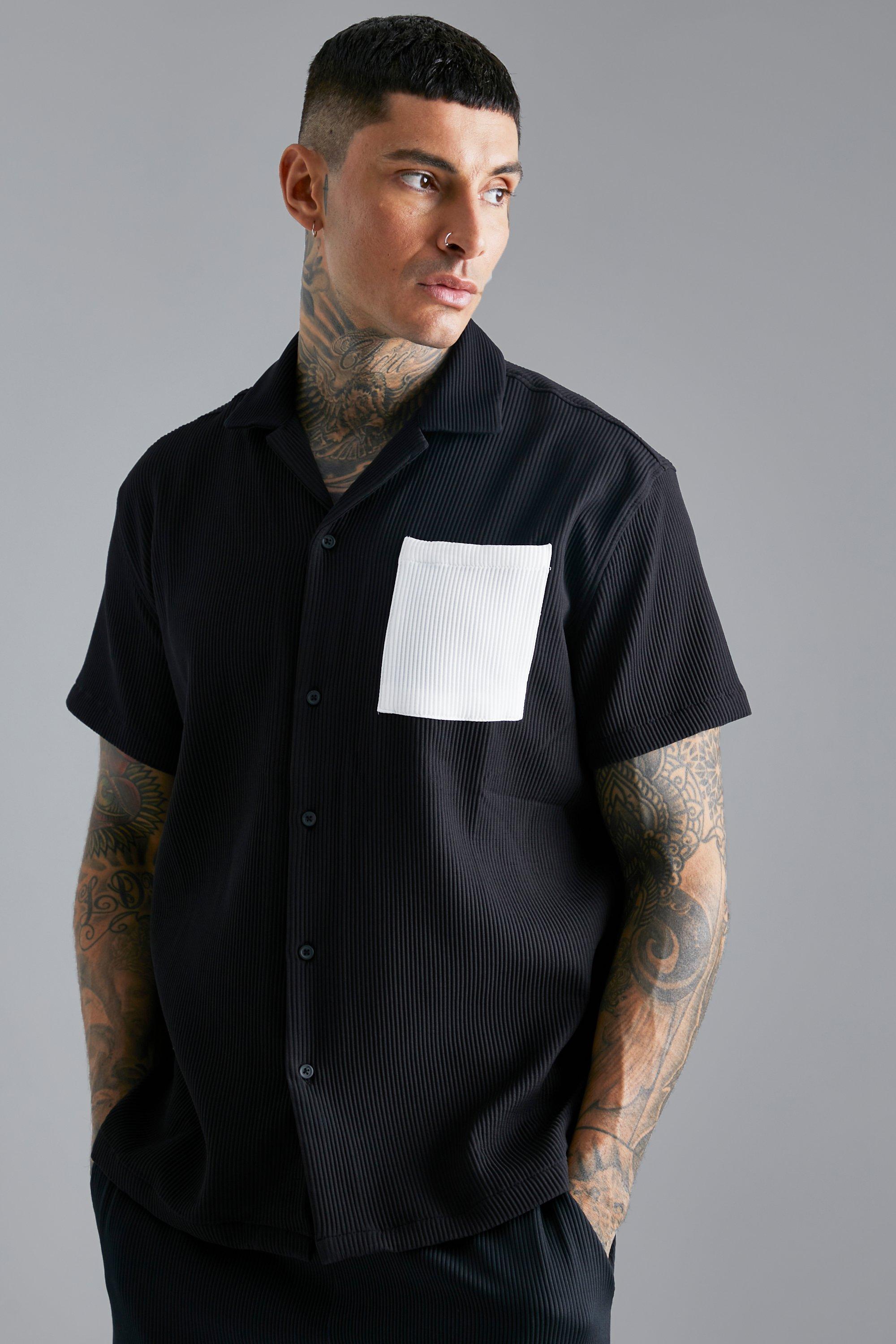 Camicia oversize hot sale maniche corte