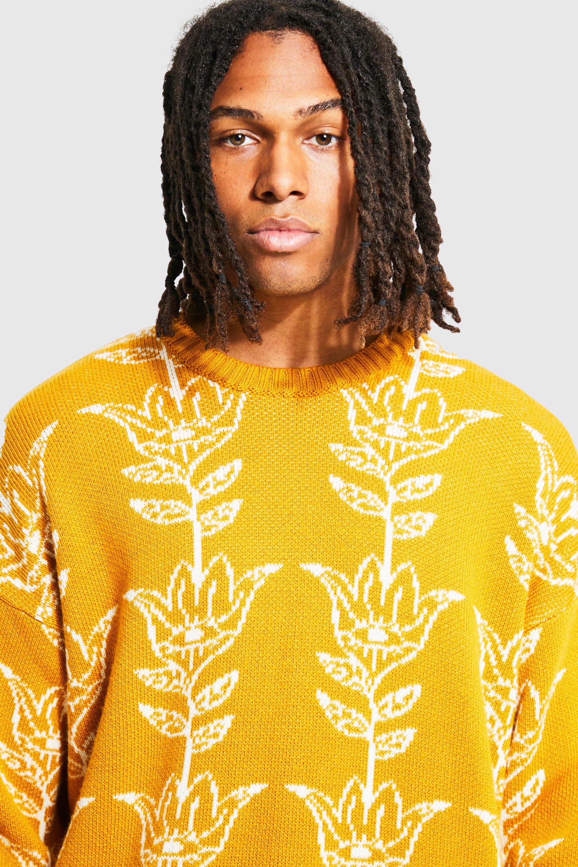 Boohoo yellow jumper sale