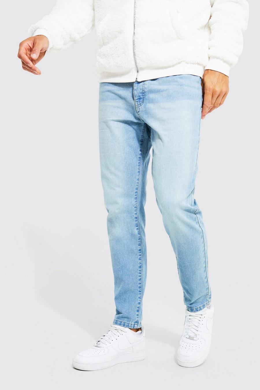 Light blue Tall Slim Fit Rigid Denim Jean image number 1