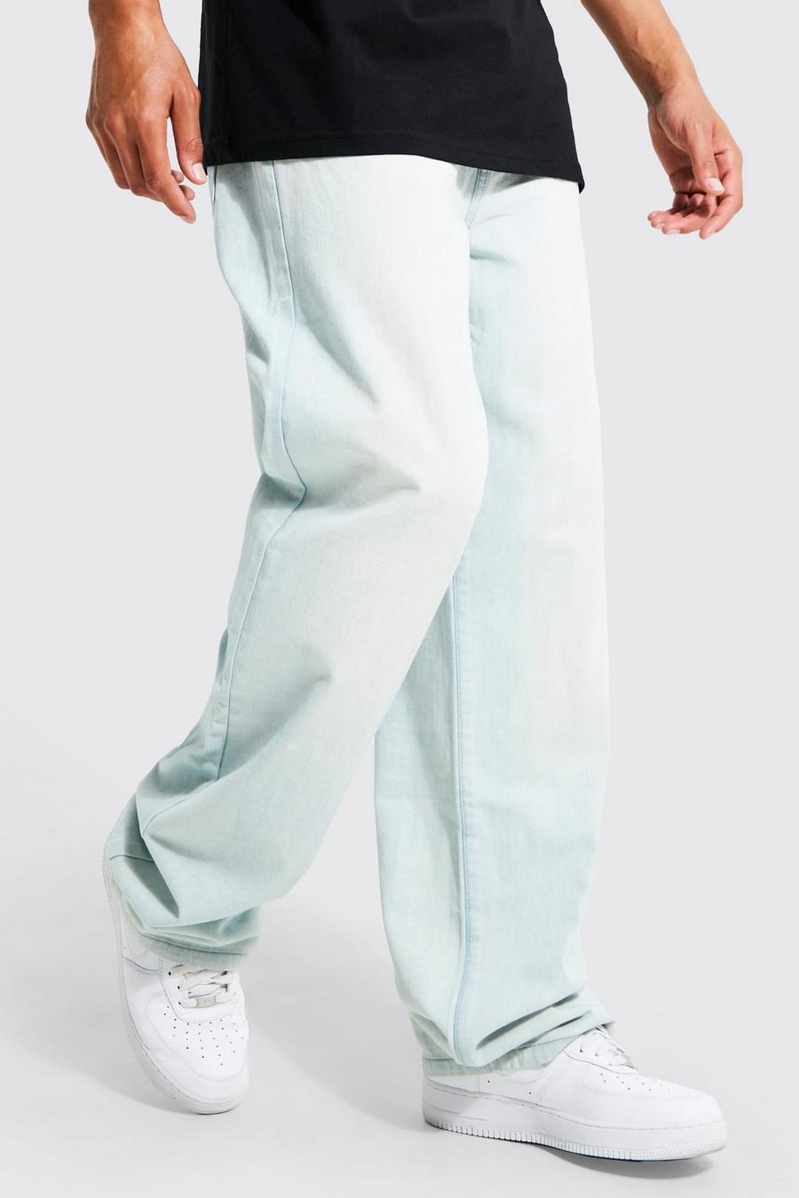 Tall lockere Jeans, Ice blue image number 1