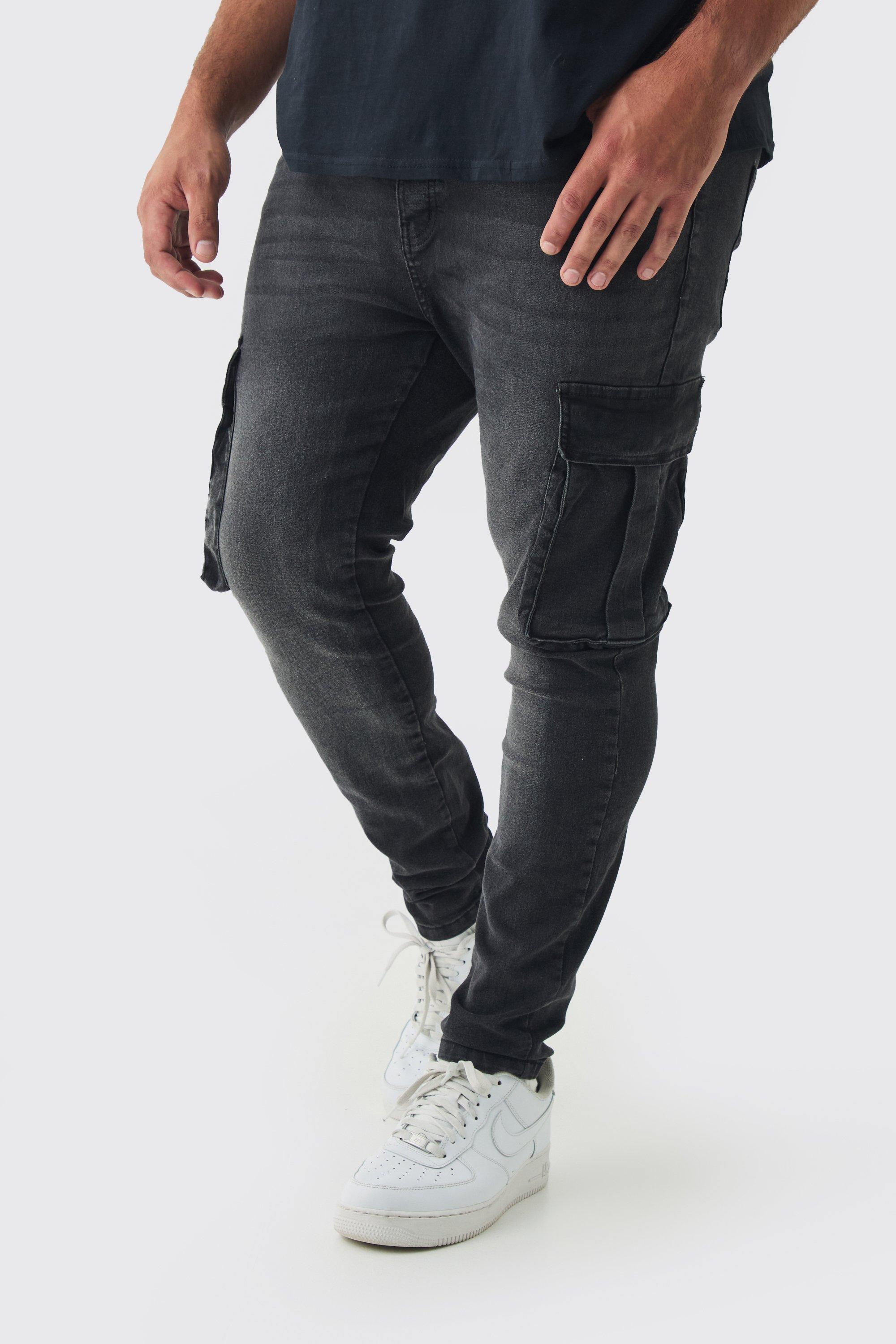 Grande taille - Jean cargo skinny