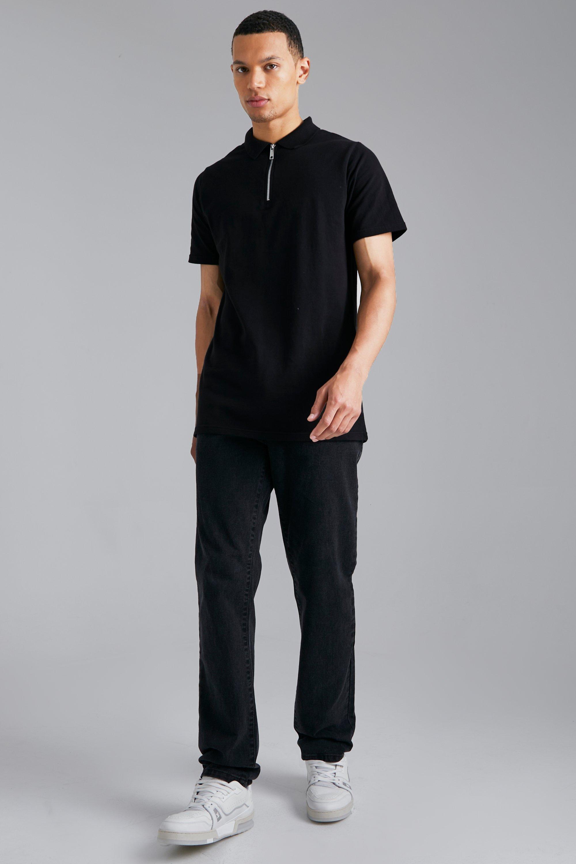 Slim fit tall polo shirts online