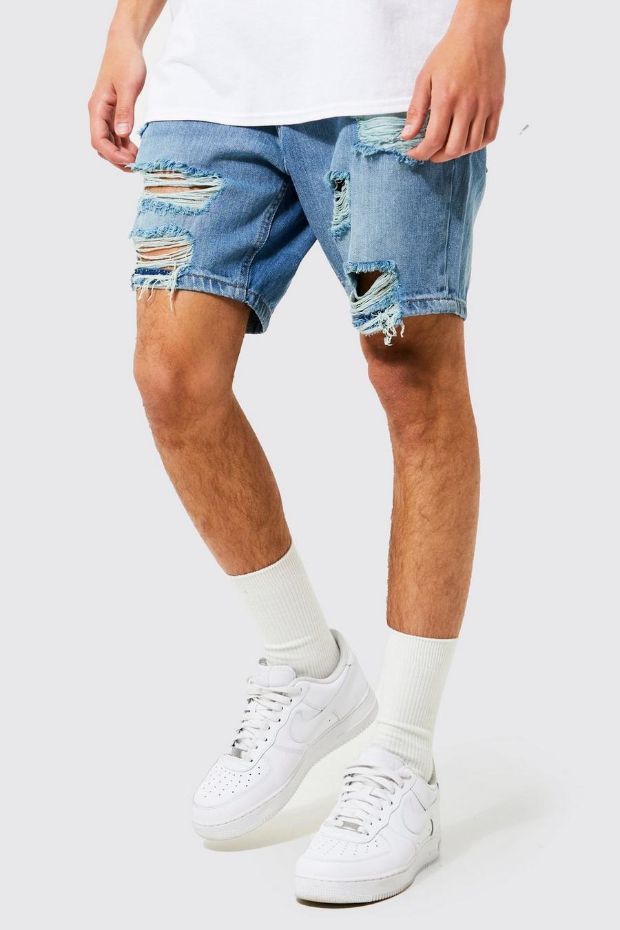 Pantalones cortos de hombre, Vaqueros y shorts