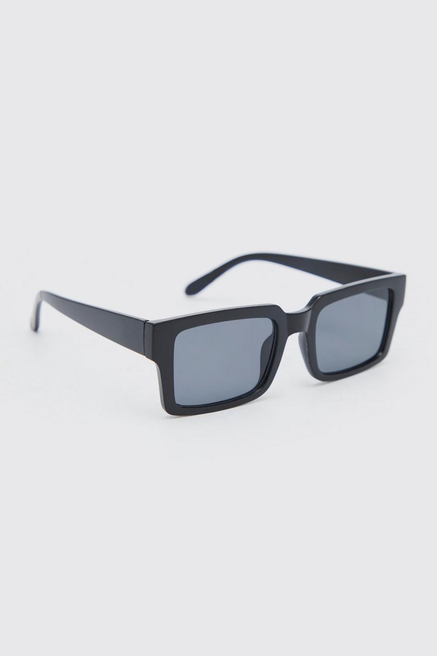 Black Narrow Classic Sunglasses image number 1