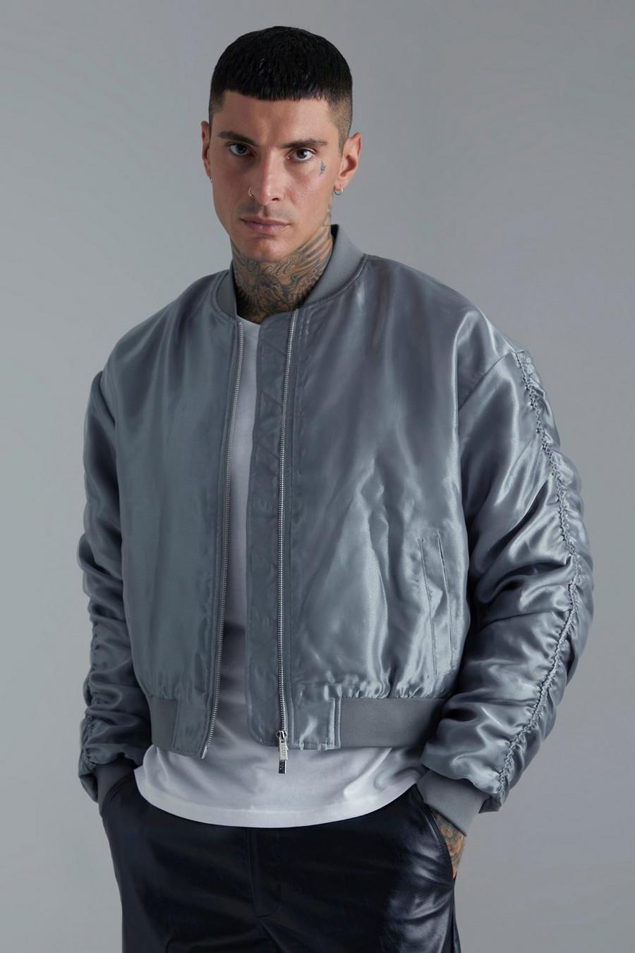 Embroidered Oversized Bomber - Men - Ready-to-Wear