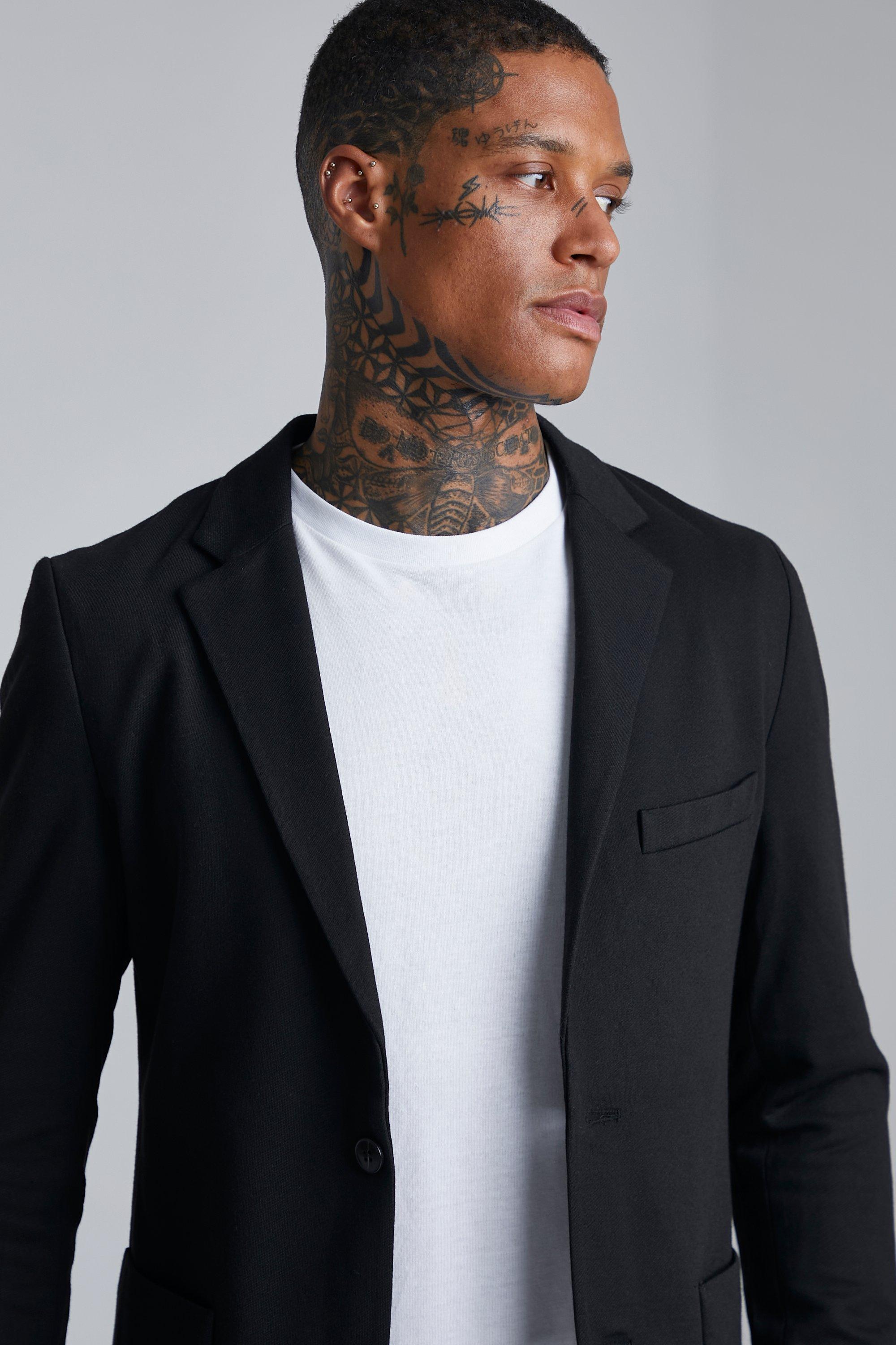 Jersey on sale blazer mens