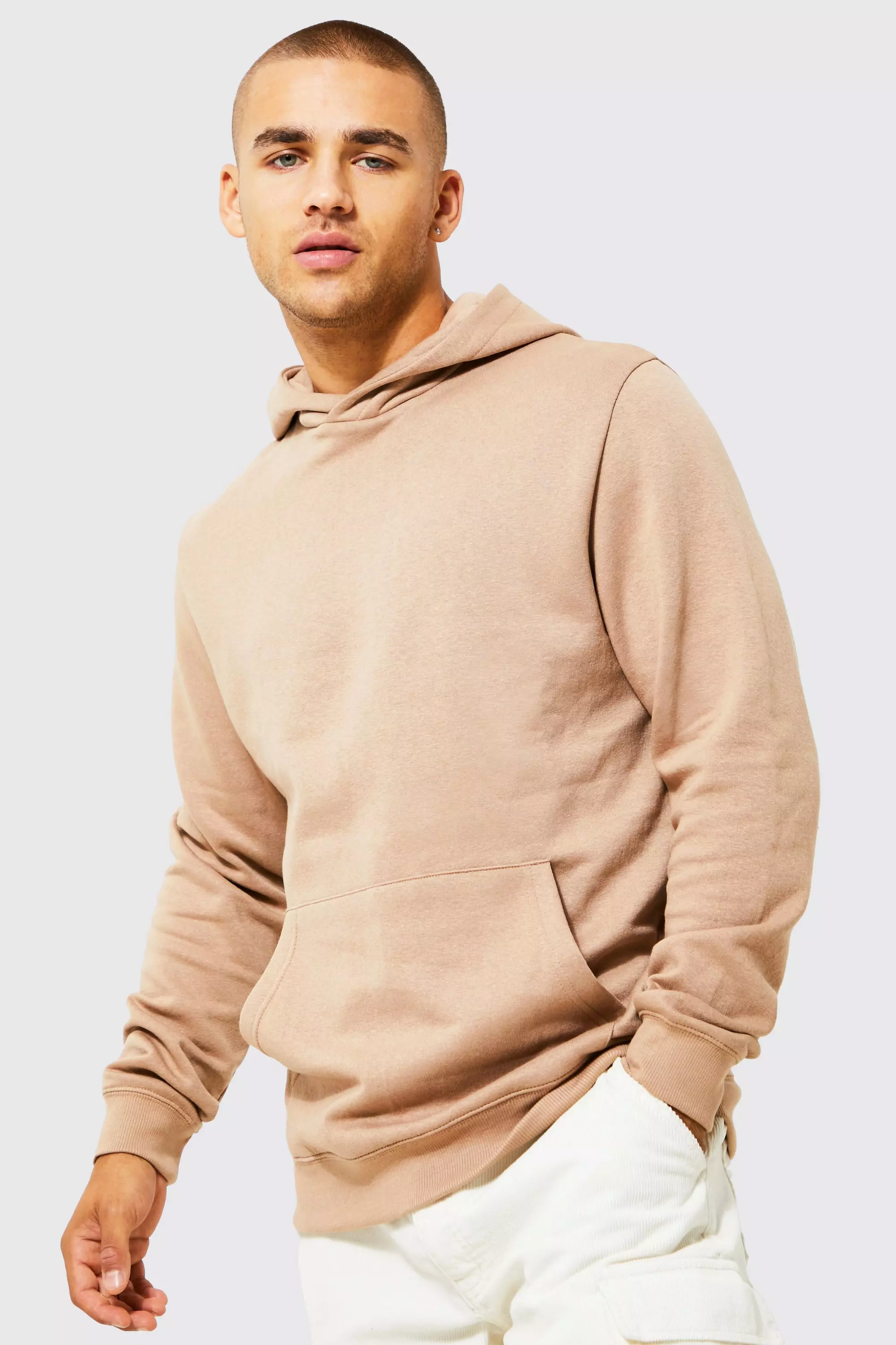 Slim fit deals hoodie men's